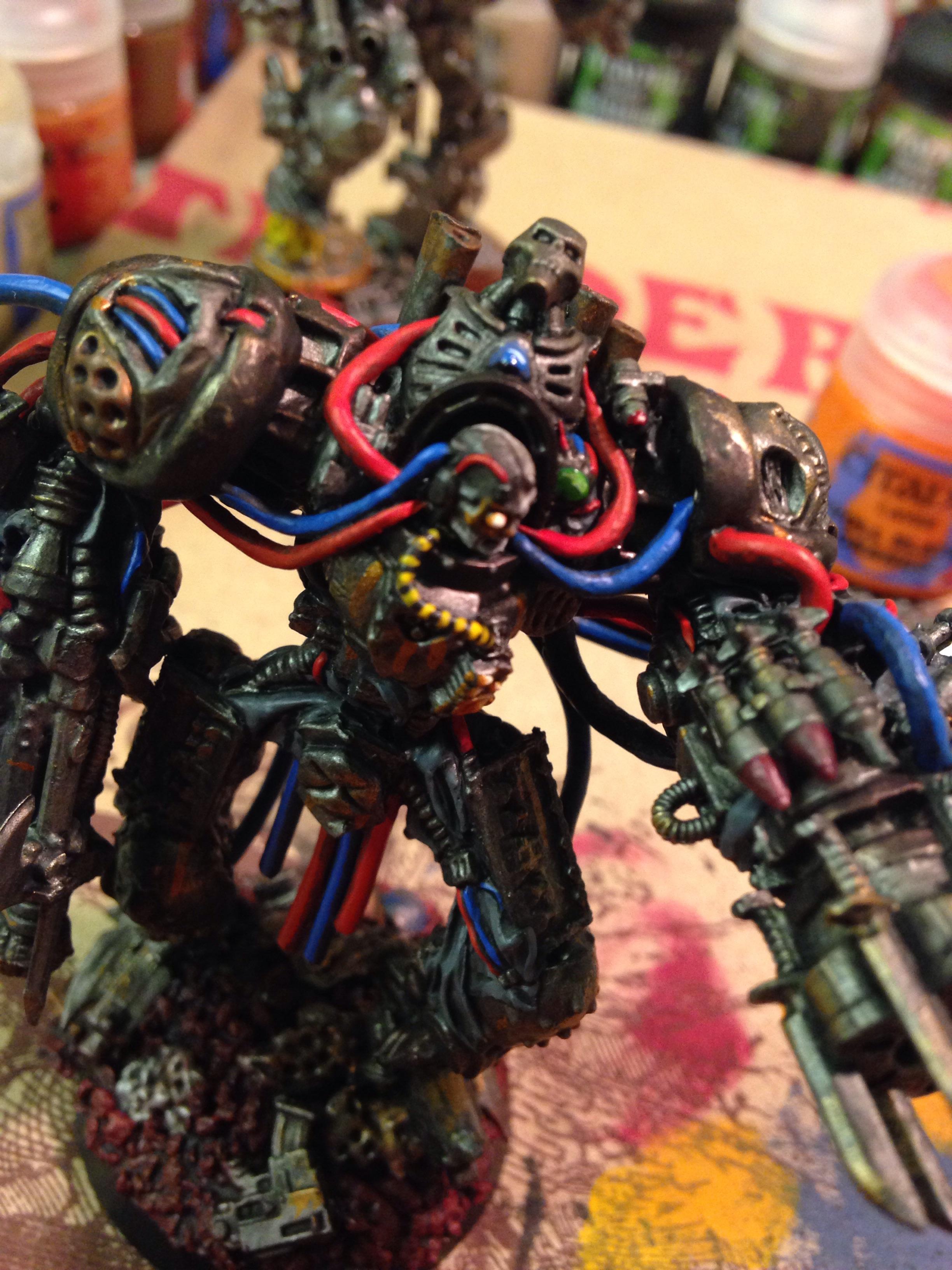 Chaos Space Marines, Convertion, Obliterators, Scratch Build, Terminator Armor