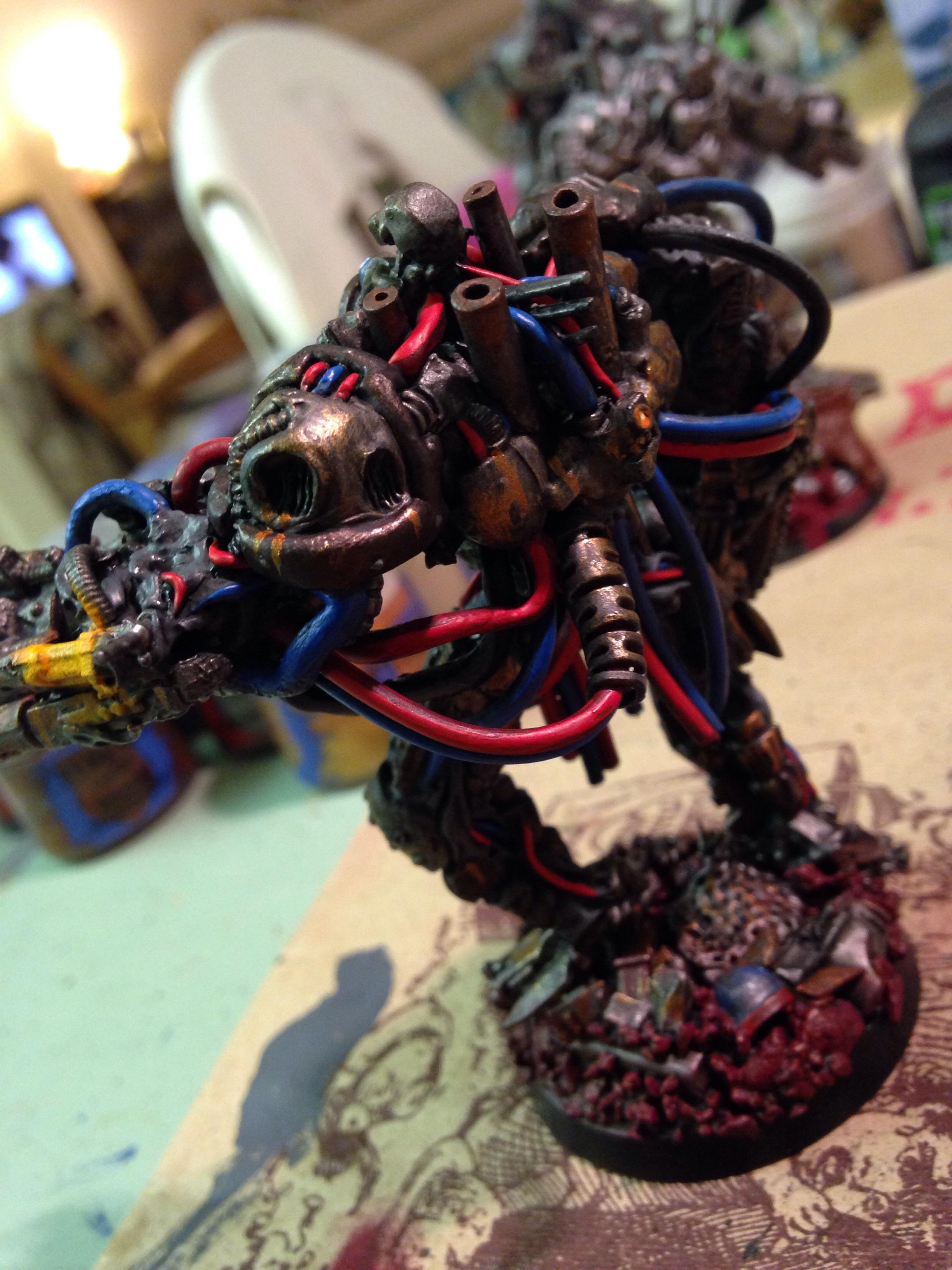 Chaos Space Marines, Convertion, Obliterators, Scratch Build, Terminator Armor