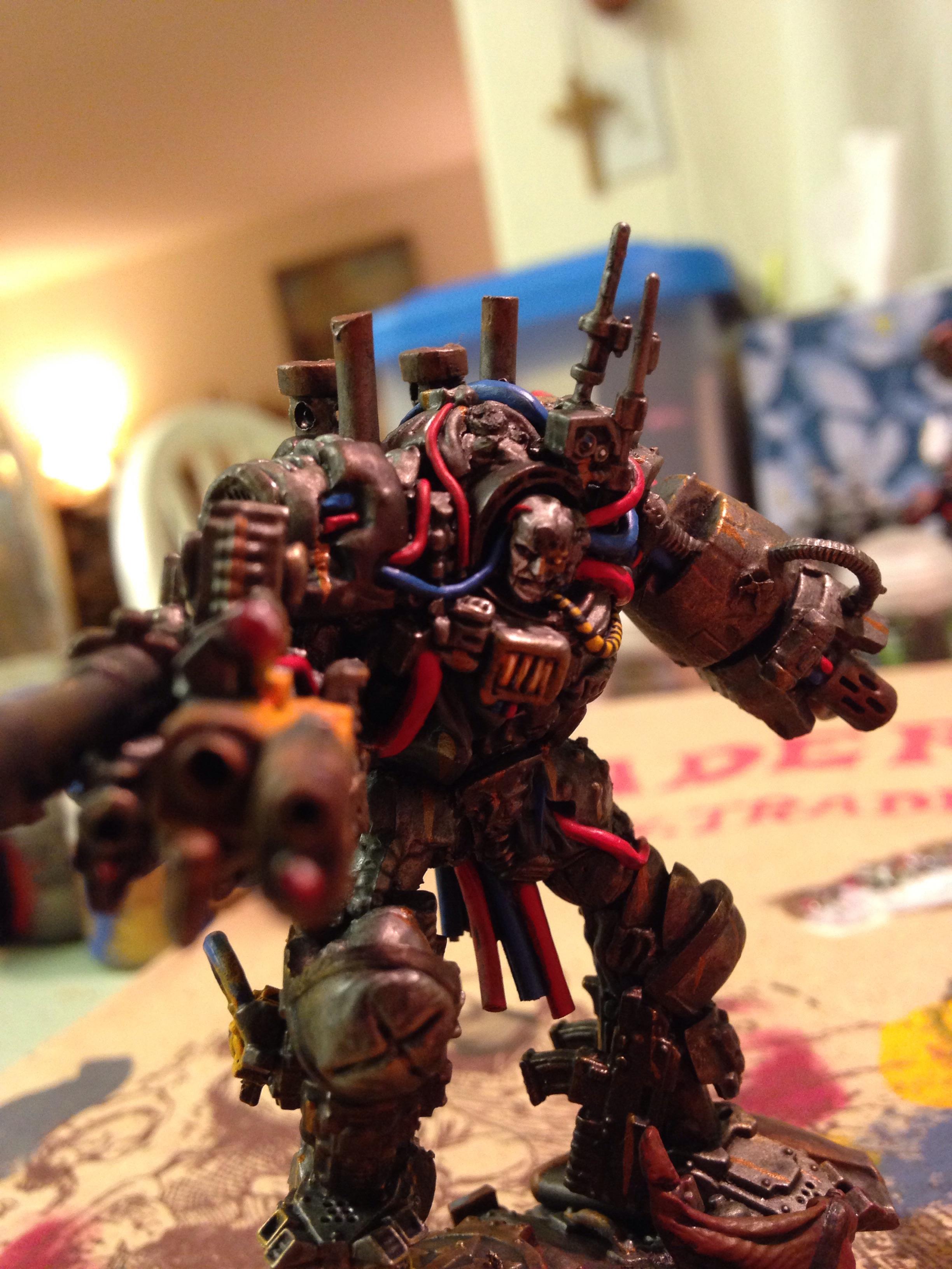 Chaos Space Marines, Convertion, Obliterators, Scratch Build, Terminator Armor