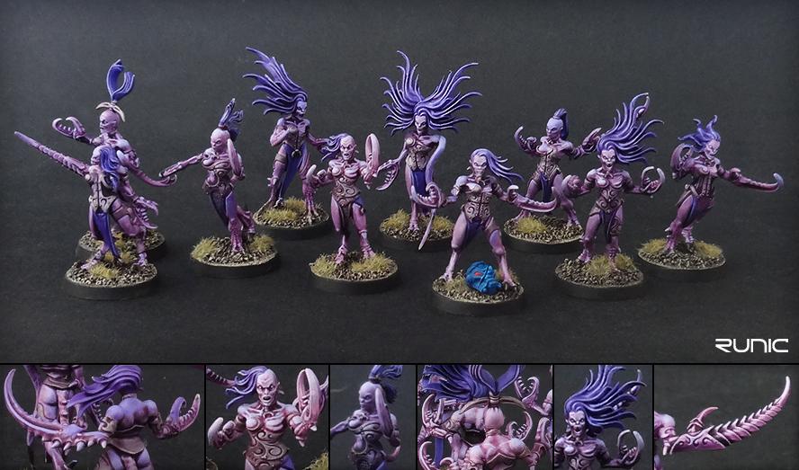 Chaos, Daemonettes, Daemons, Rending, Slaanesh