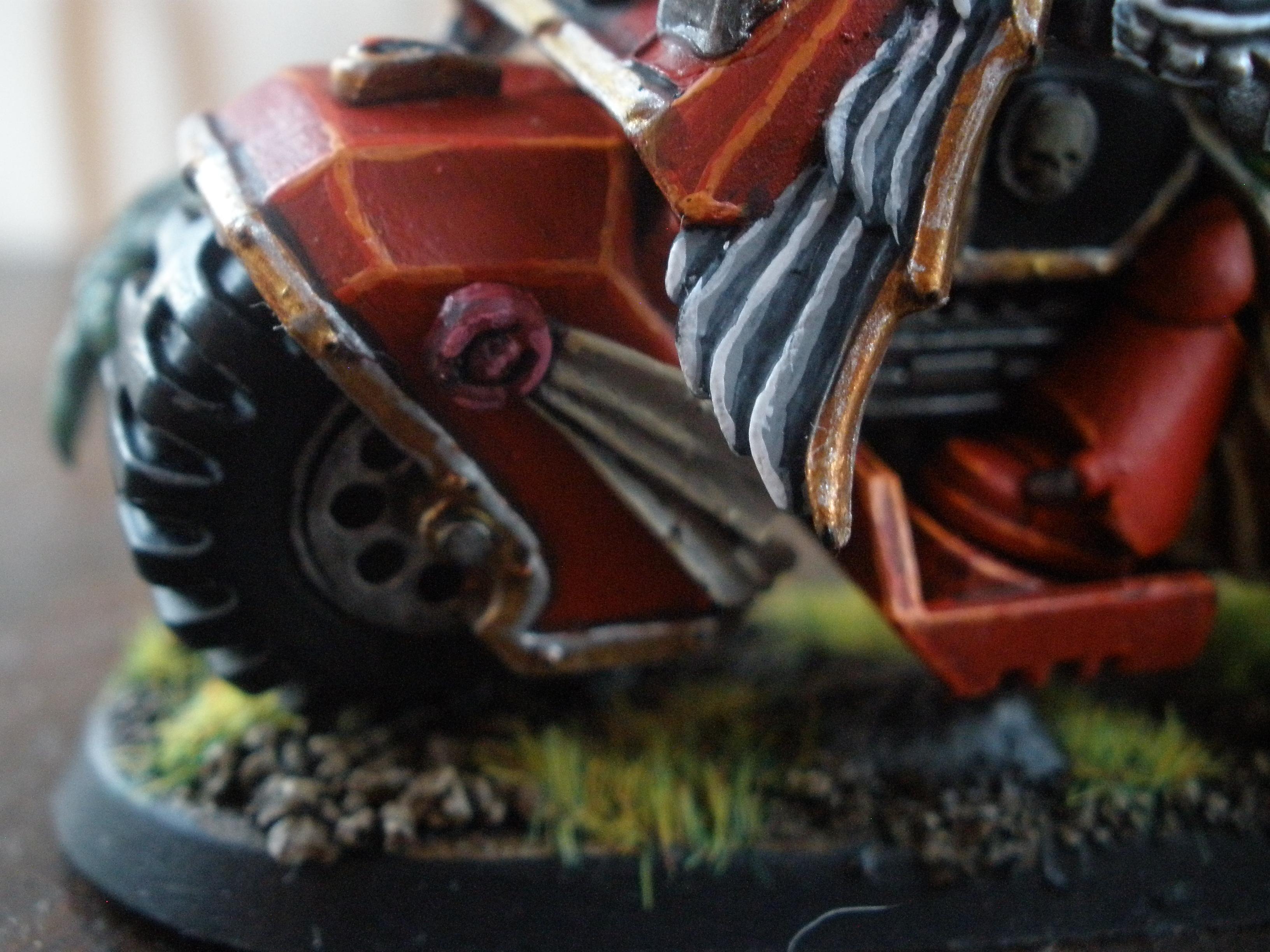 Bike, Blood Angels, Sanguinary Priest, Space Marines