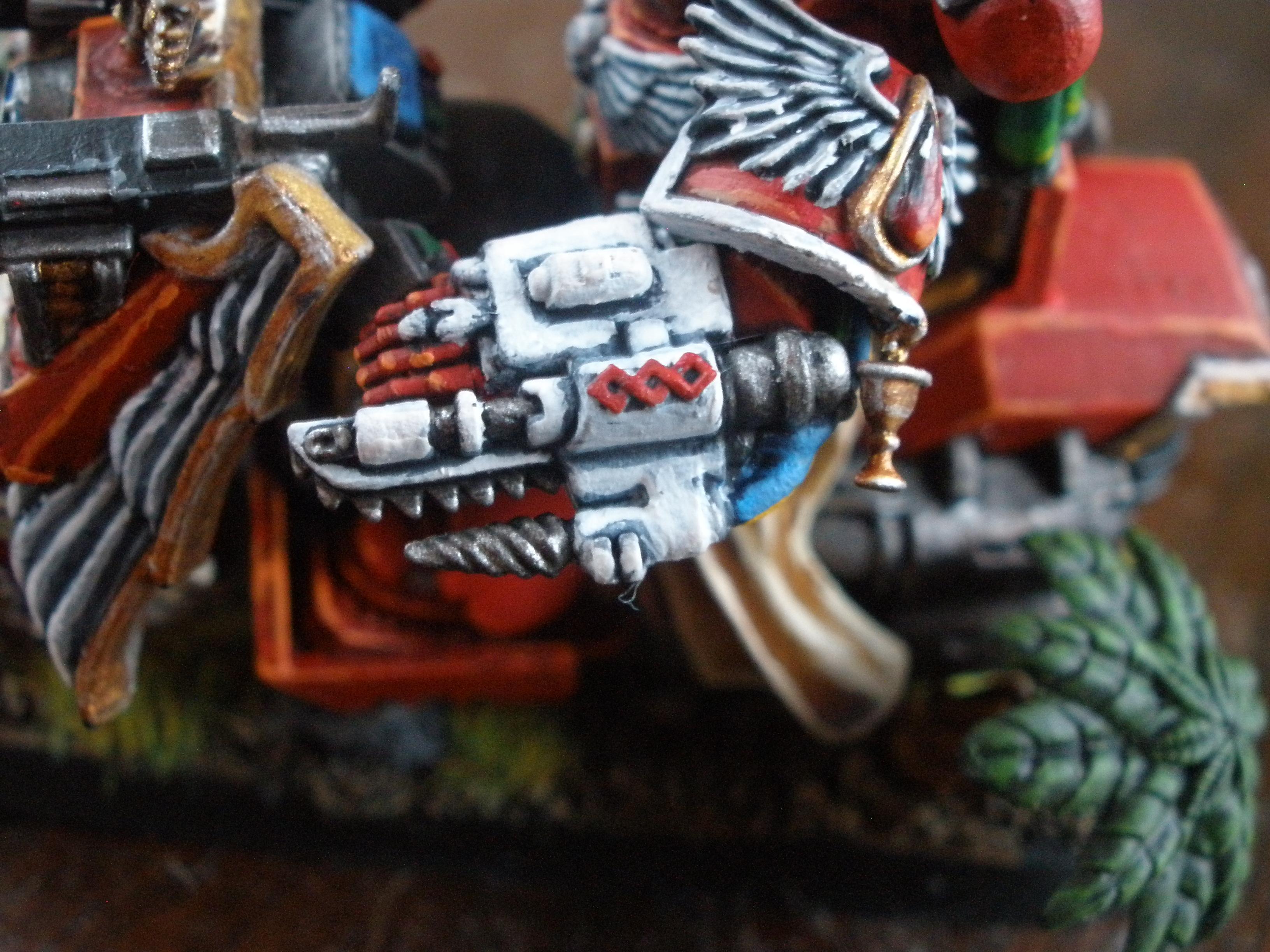 Bike, Blood Angels, Sanguinary Priest, Space Marines