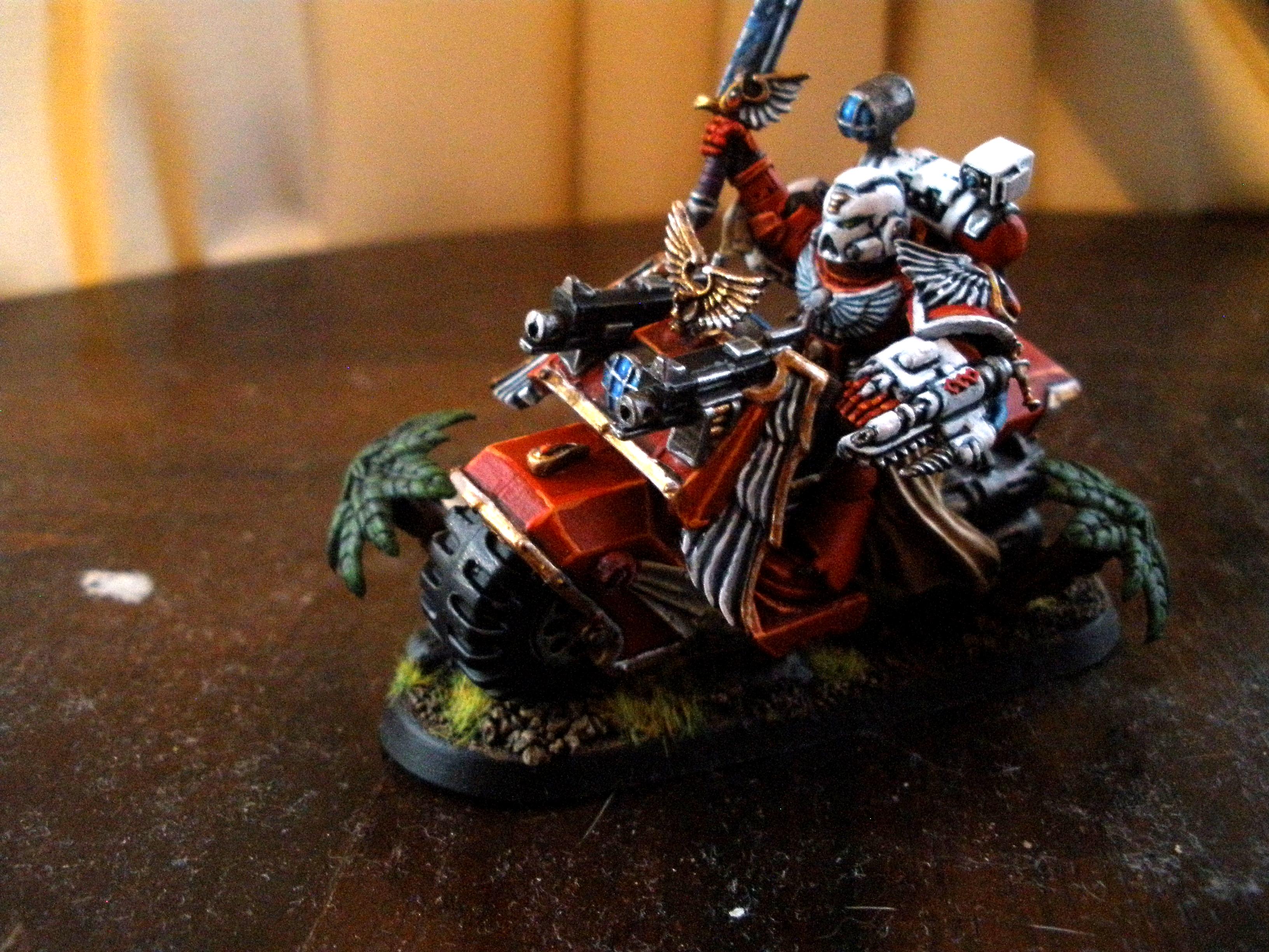 Bike, Blood Angels, Sanguinary Priest, Space Marines