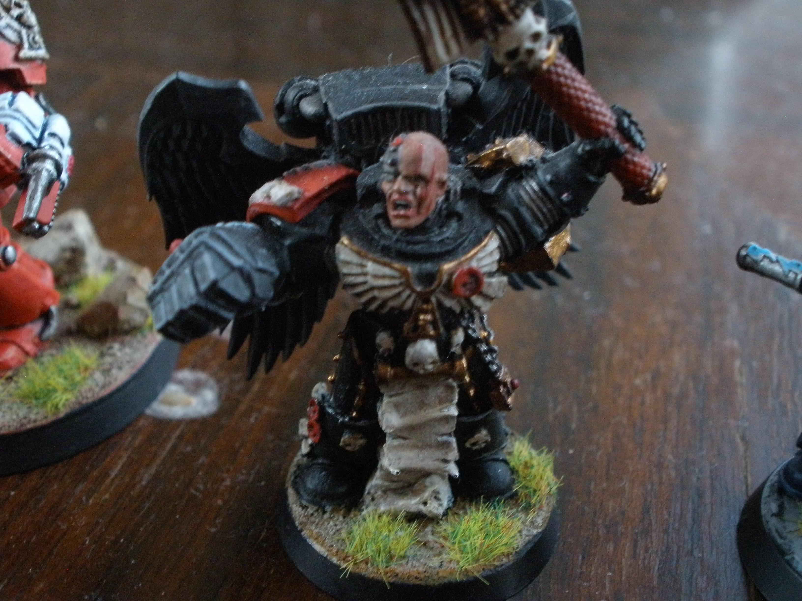 Blood Angels, Chaplain, Jump Pack, Space Marines