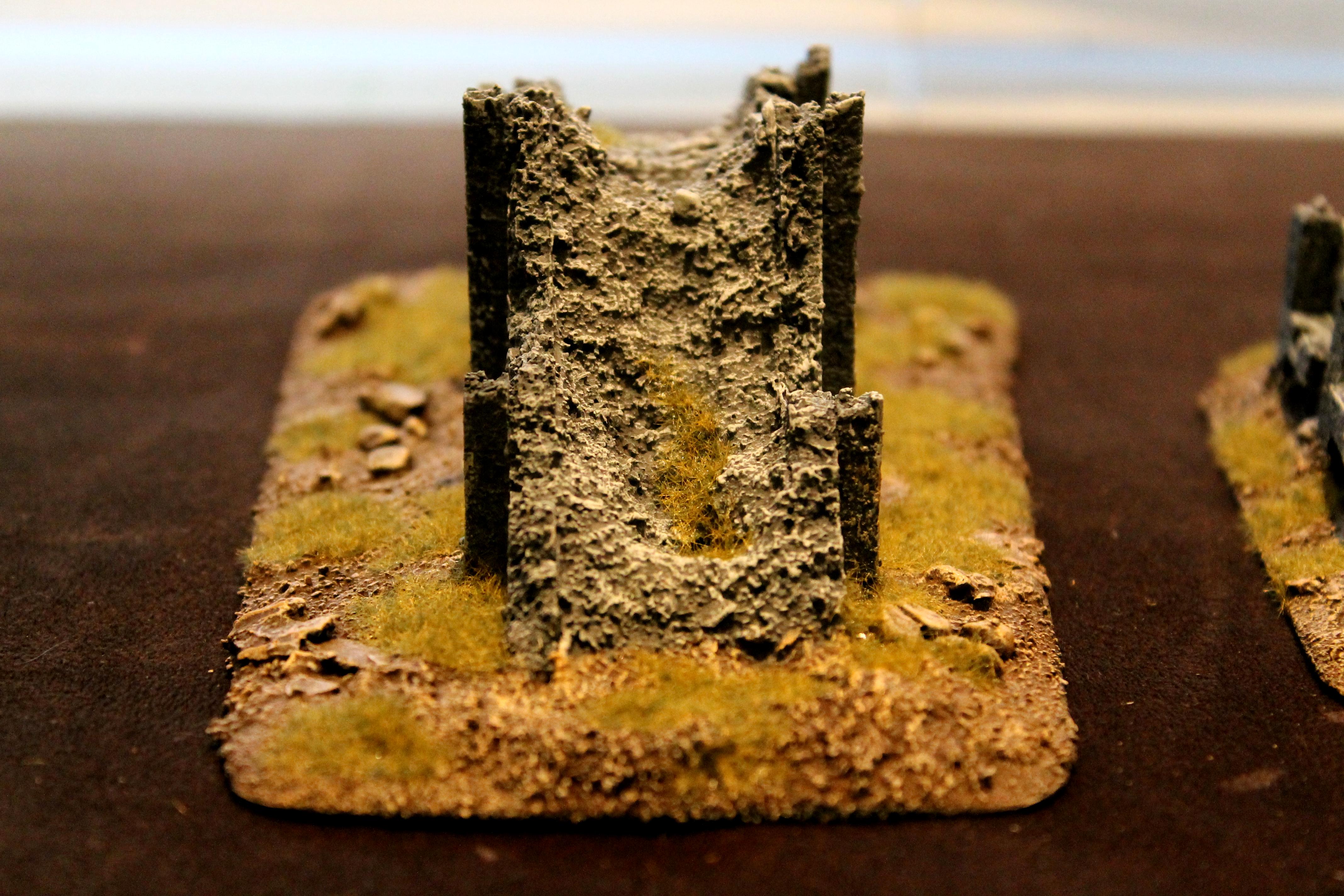 Apocolyptic, Broken, Port, Terrain, Wall, Warhammer 40,000, Warhammer Fantasy, Wasteland