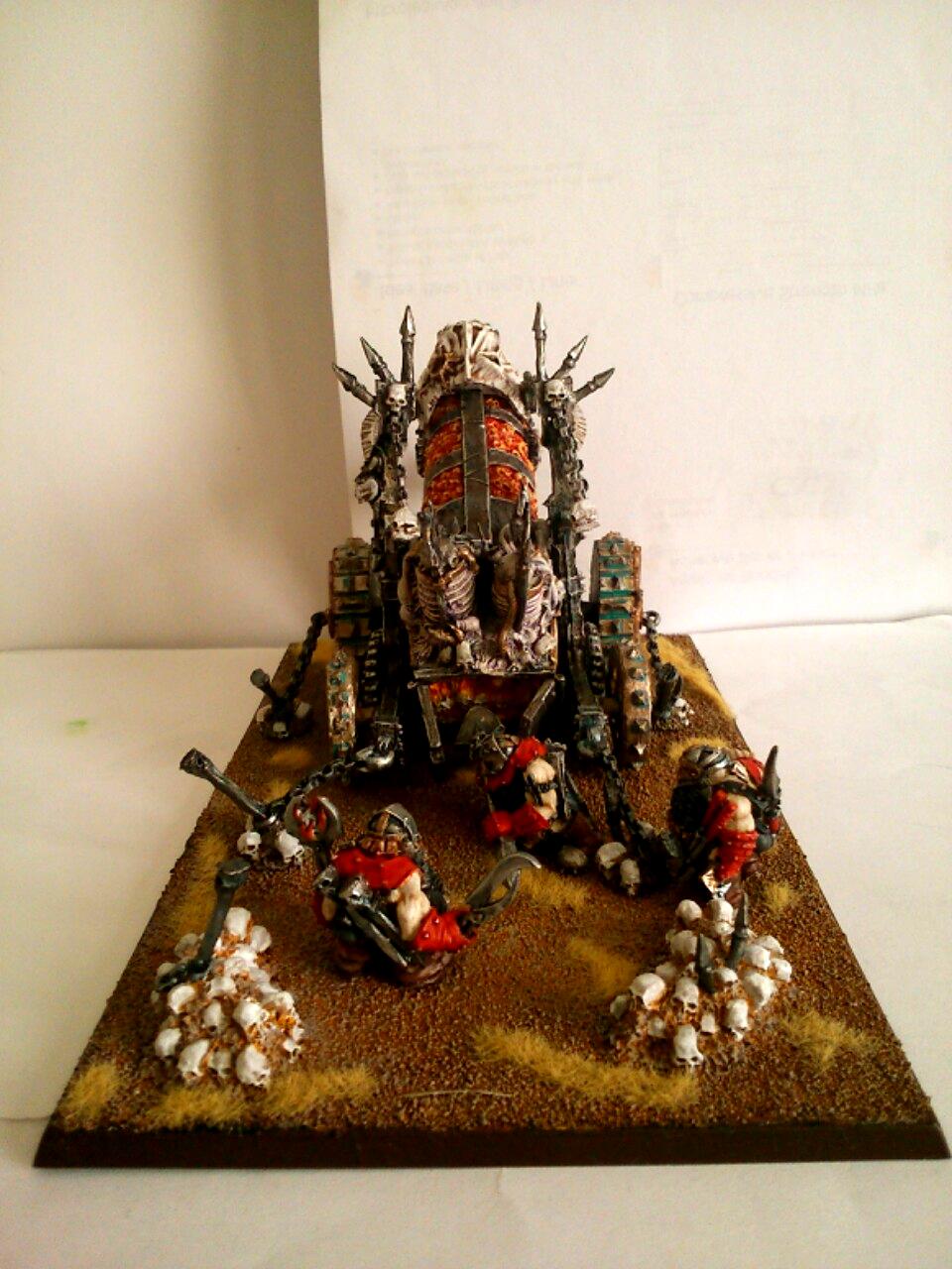 Chaos, Chaos Dwarves, Hellcannon, Warriors