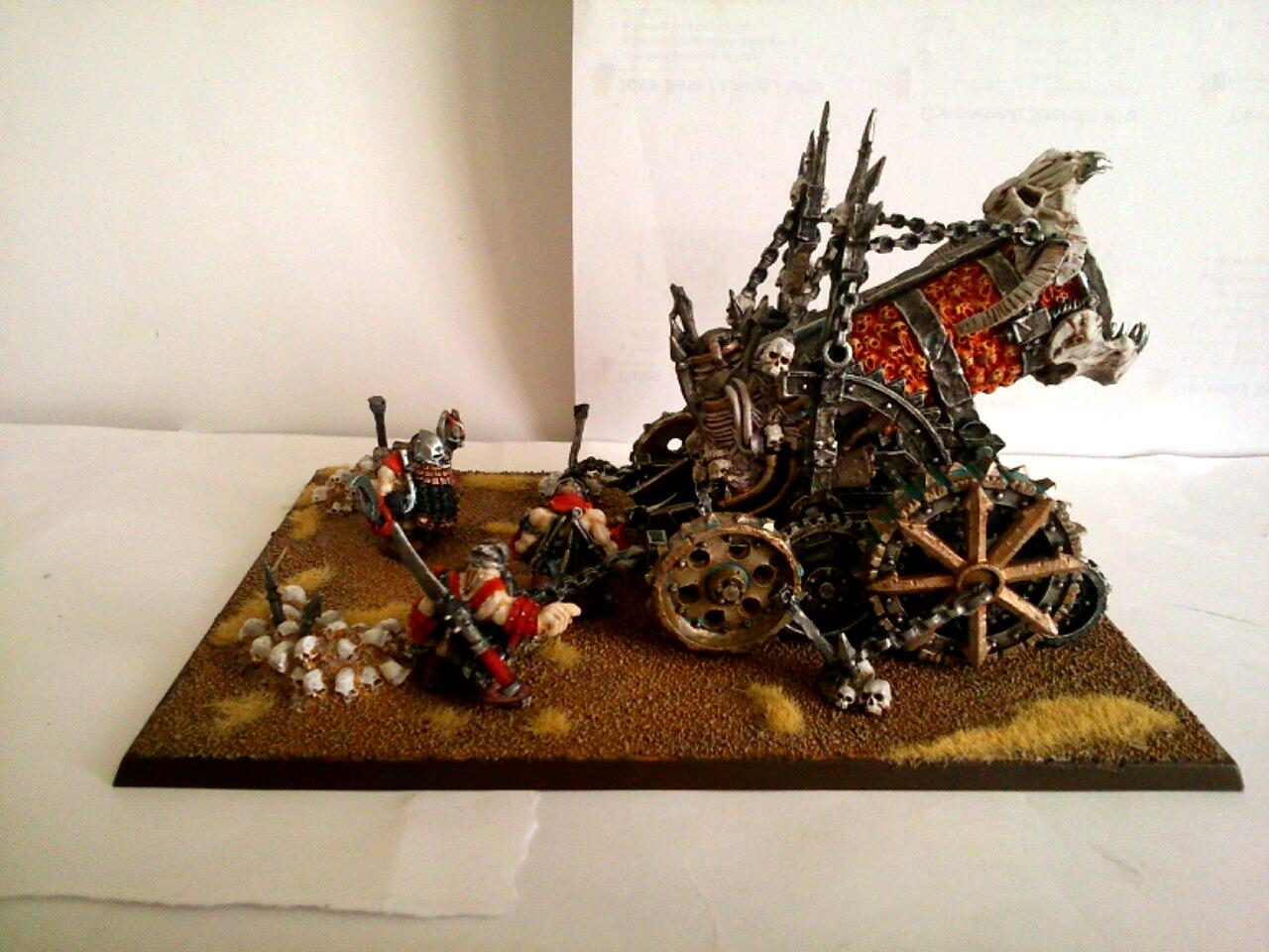 Chaos, Chaos Dwarves, Hellcannon, Warriors