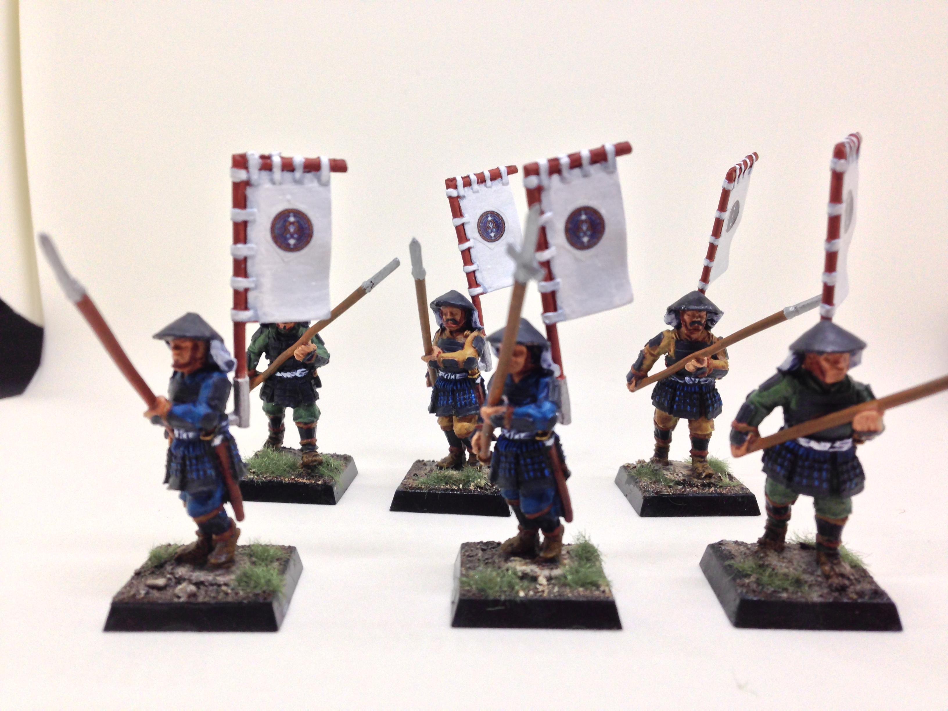 Ashigaru, Perry, Sashimono, Spear