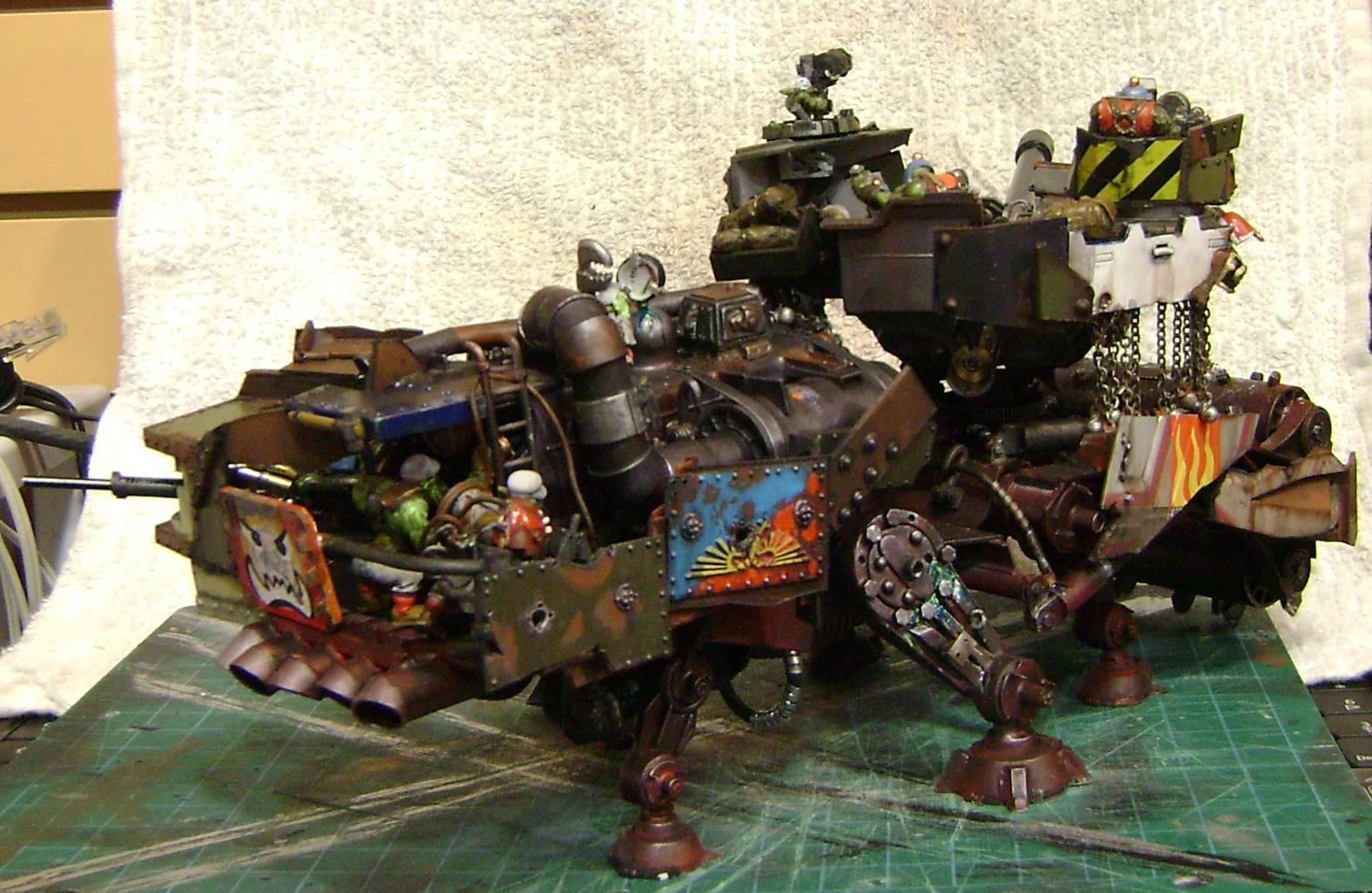 Battlewagon, Conversion, Looted, Orks
