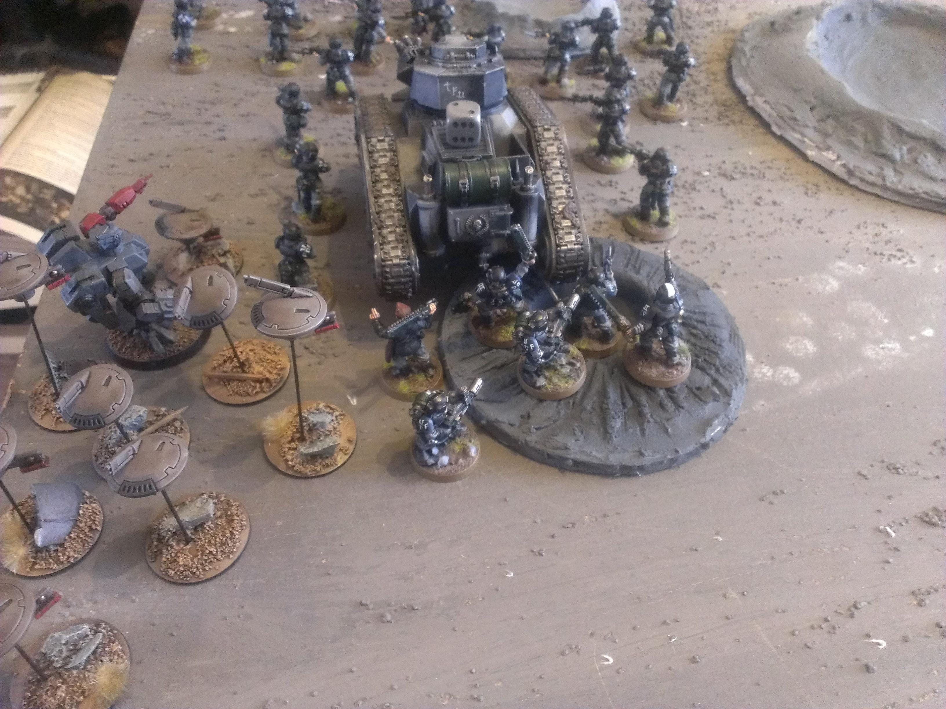Battle Report, Imperial Guard, Tau