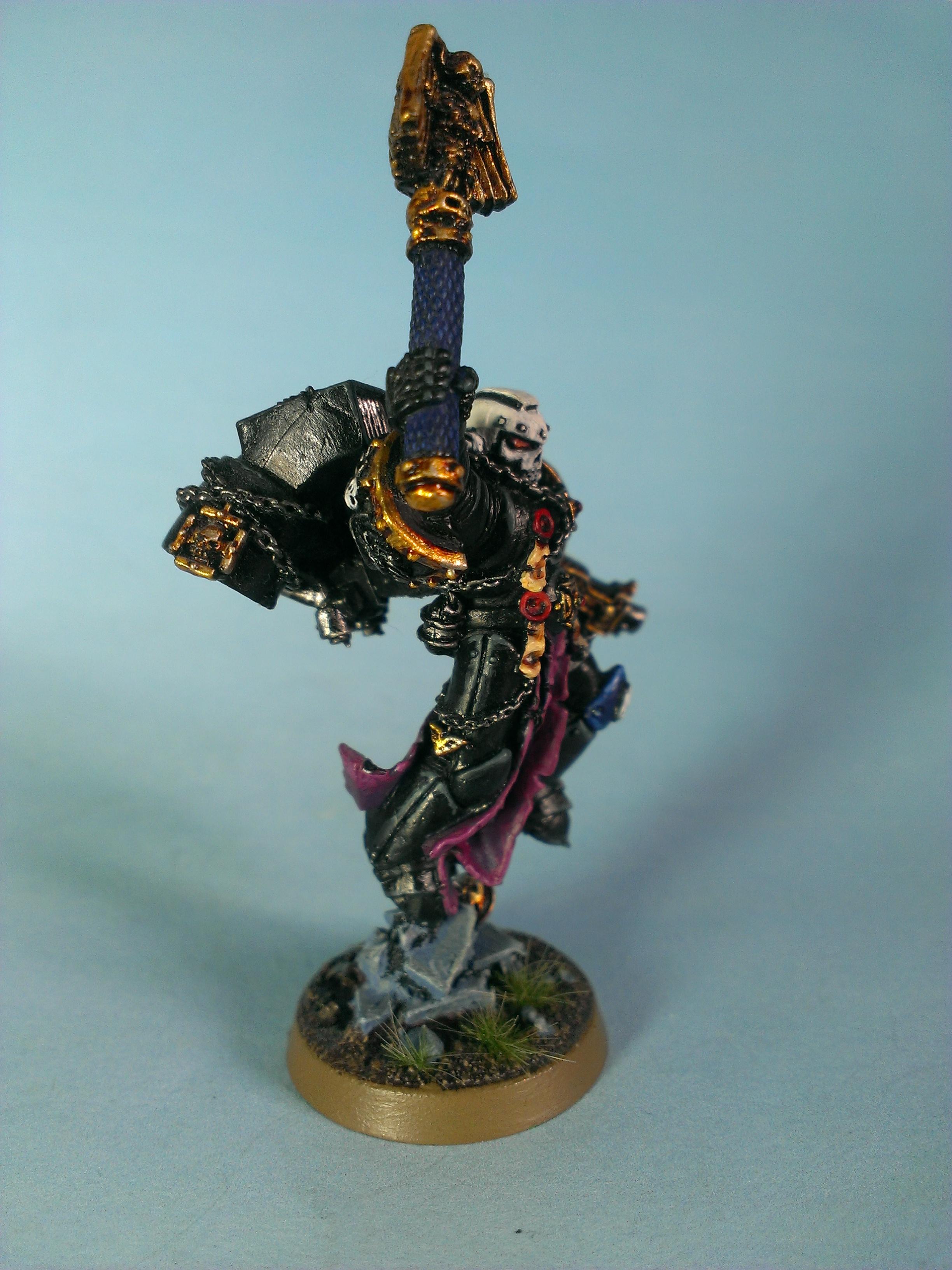 Chaplain. Jump Pack, Space Marines, Ultramarines