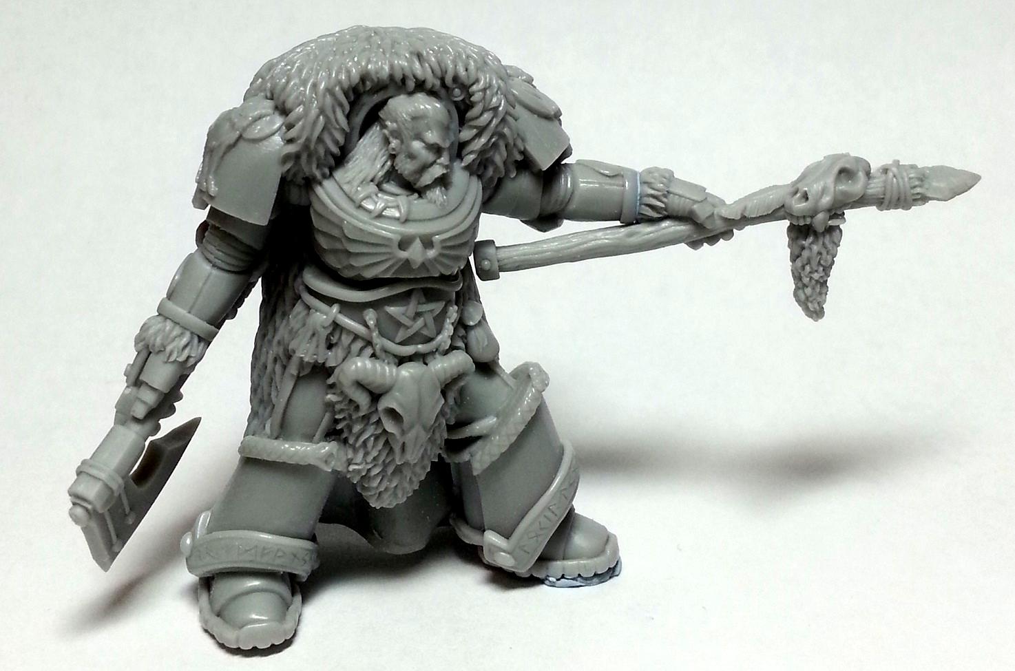 Leman Russ, Loki, Norse, Primarch, Rune Priest, Space Wolves, Terminator Armor, True Scale