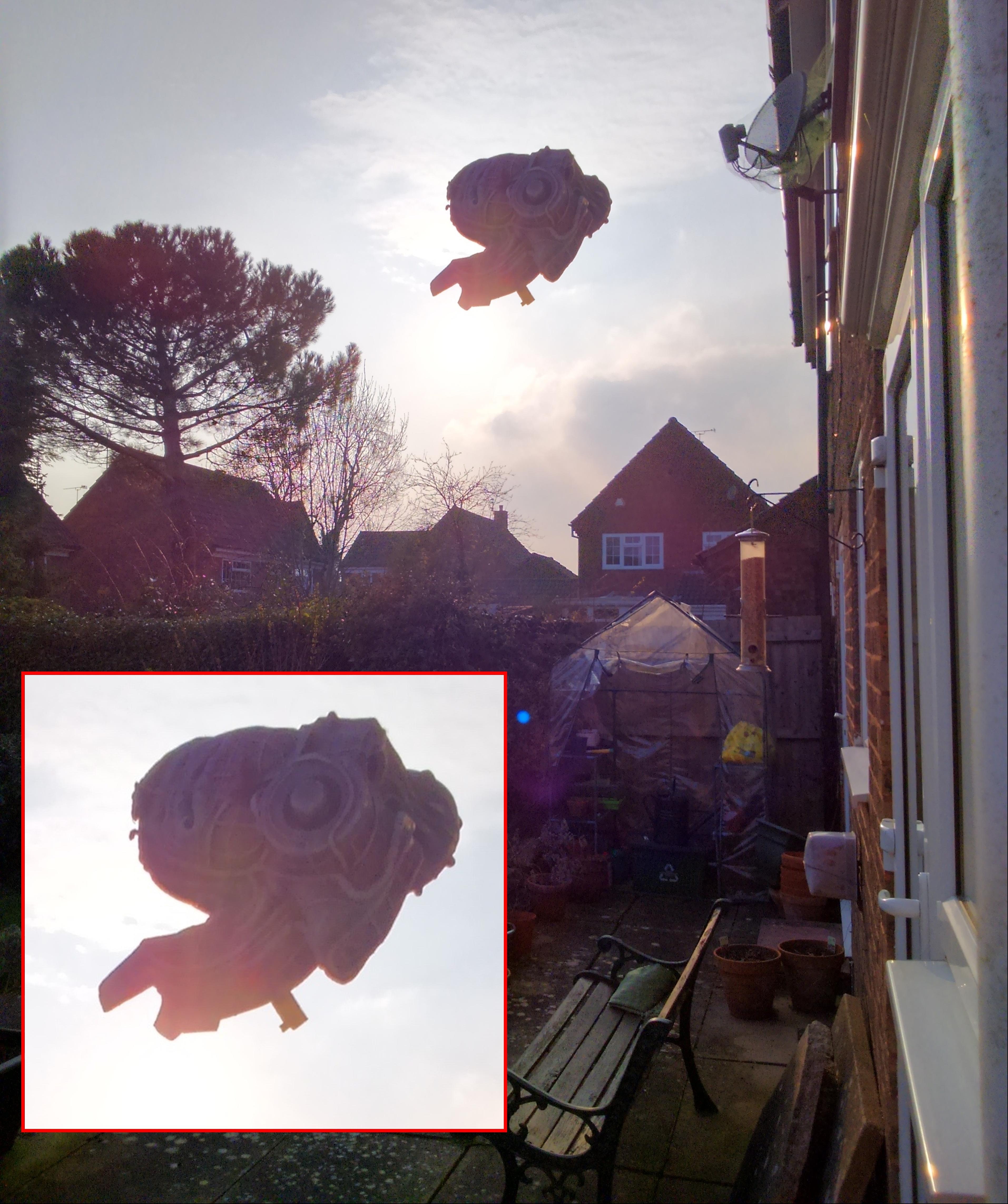 Ufo, UFO flyby. 