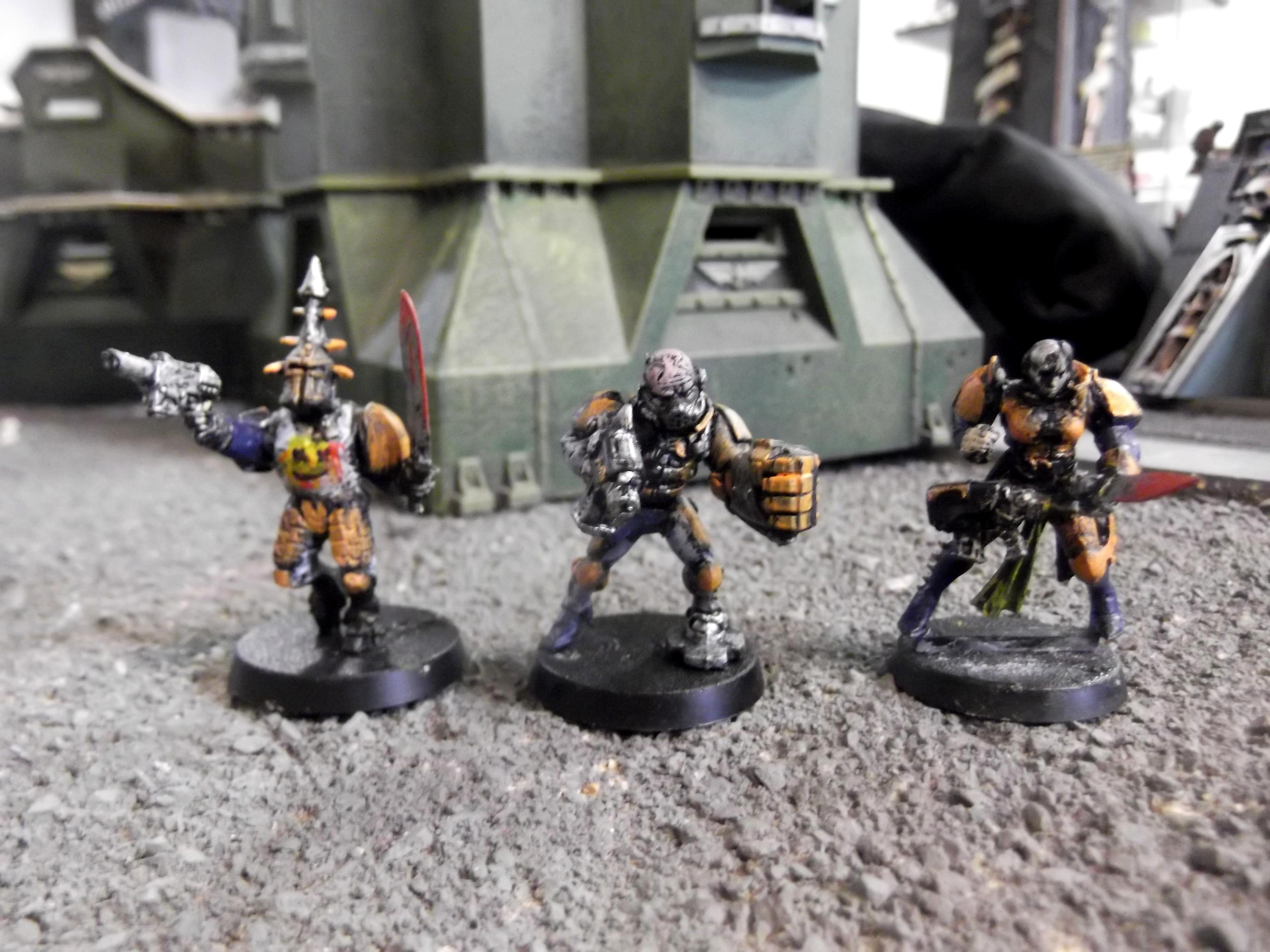 Chaos, Imperial Guard, Leman Russ. Cultists, Slaanesh, Traitor Guard, Veteran Sergeant, Warhammer 40,000