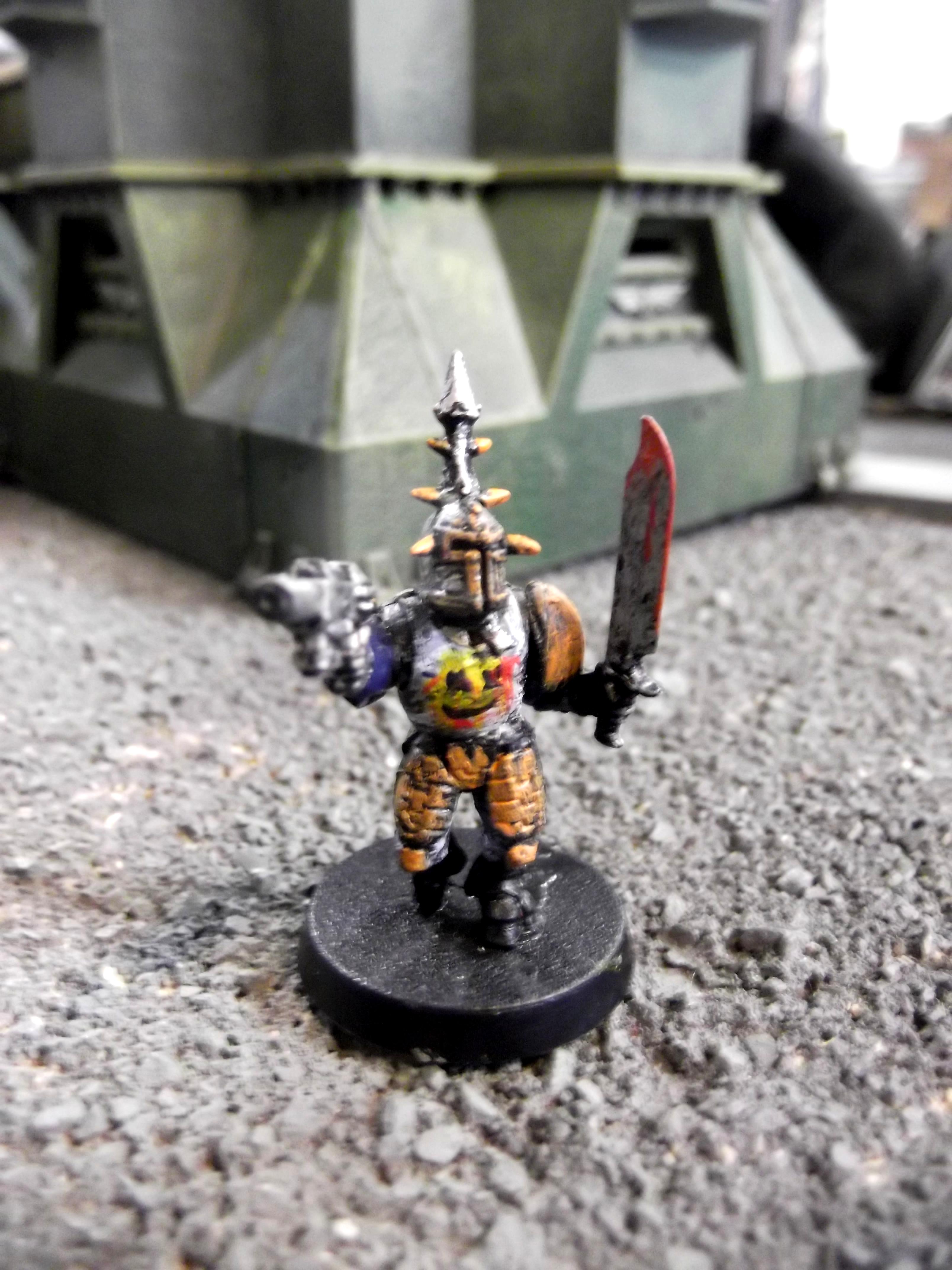 Chaos, Imperial Guard, Leman Russ. Cultists, Slaanesh, Traitor Guard, Veteran Sergeant, Warhammer 40,000