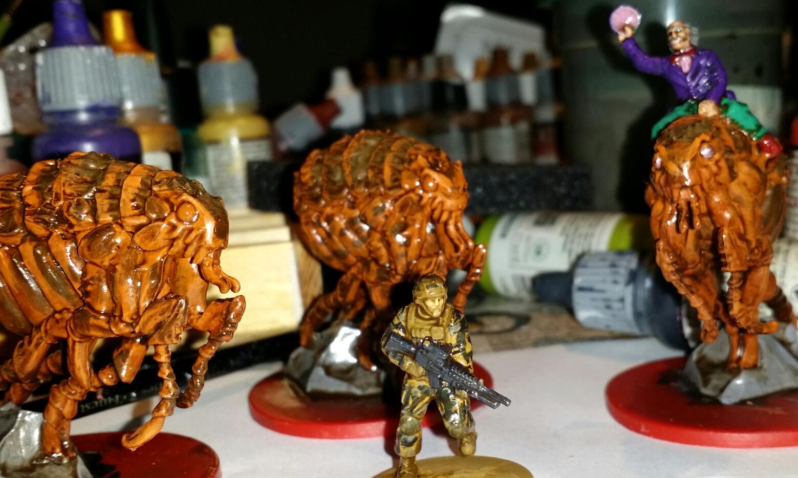 Mars Attacks, The Fleas, WIP