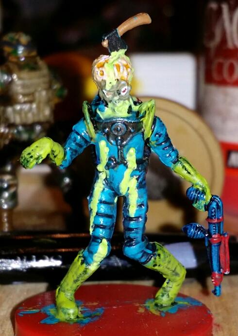 Mars Attacks, Martian Zombie, front