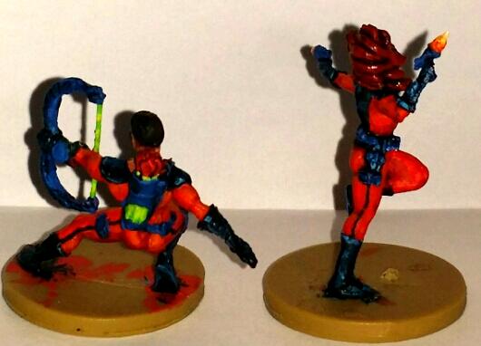 Mars Attacks, Falco &amp; Natalya, back