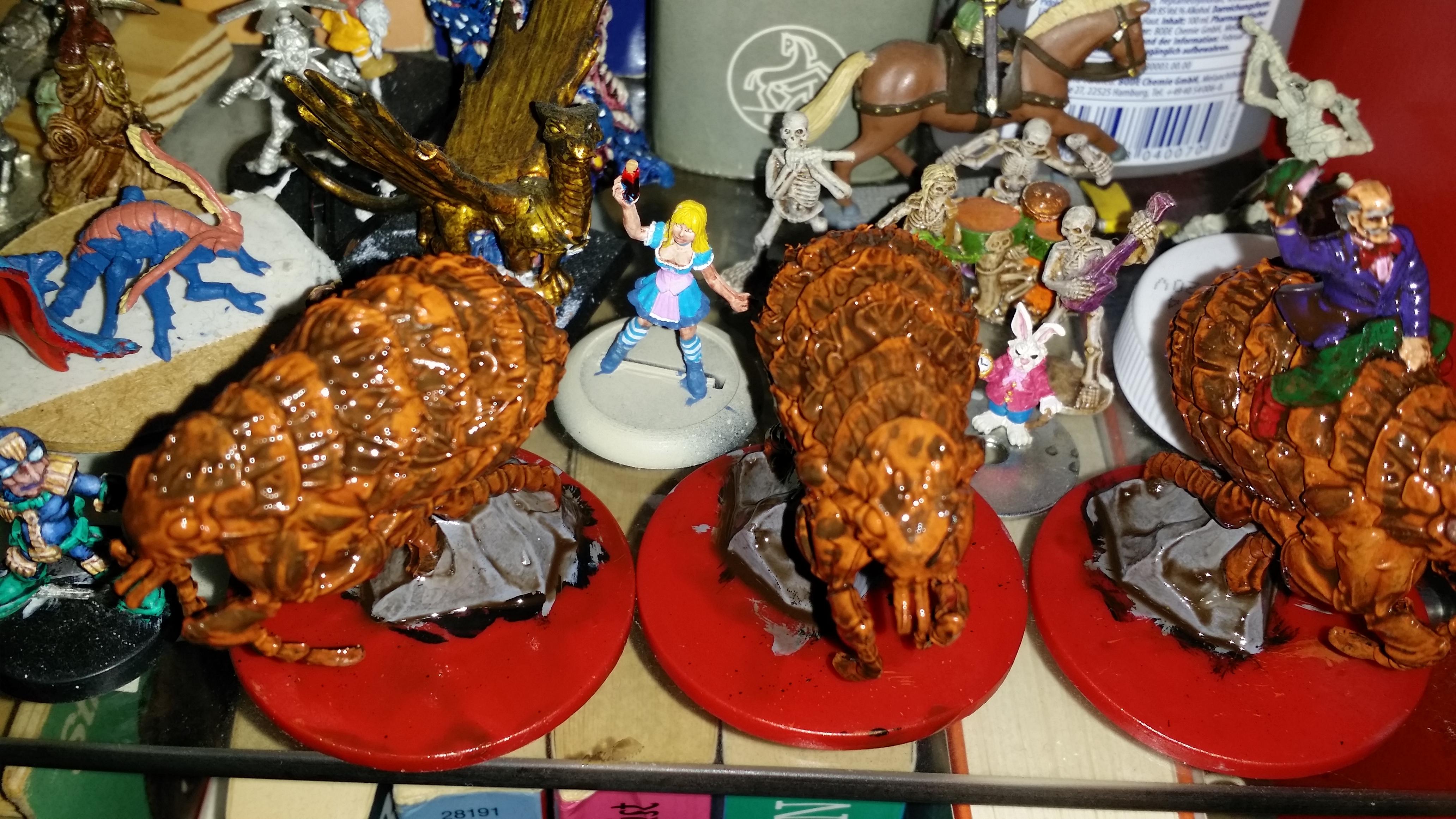Mars Attacks, Fleas, top, WIP
