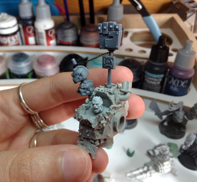 Huron, Kromlech, Orks, Work In Progress