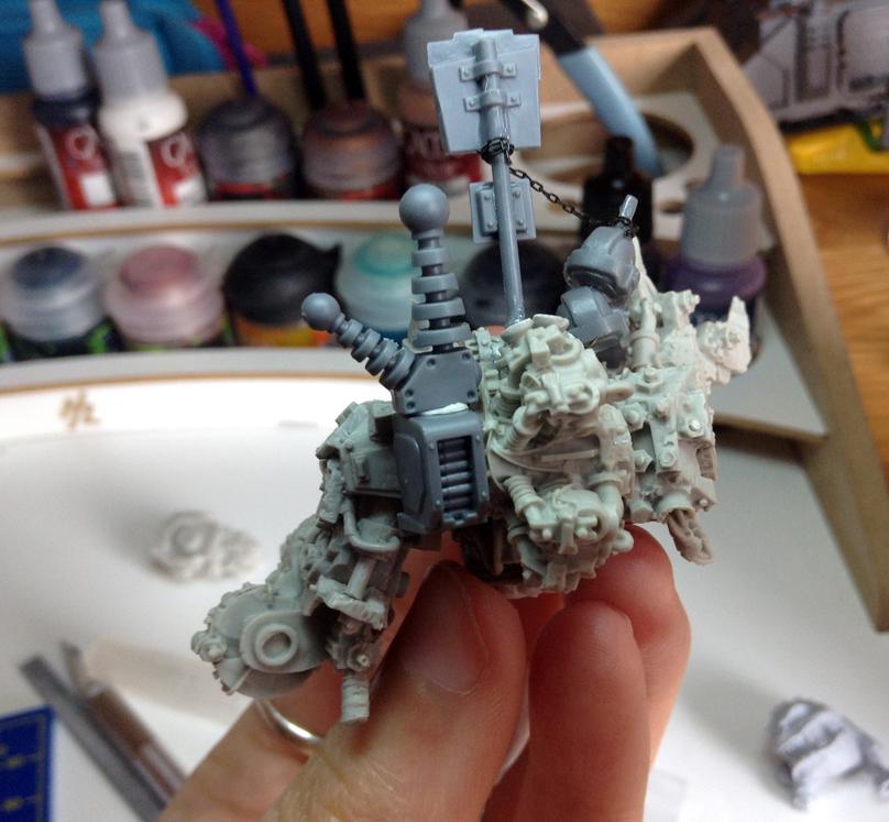 Huron, Kromlech, Orks, Work In Progress