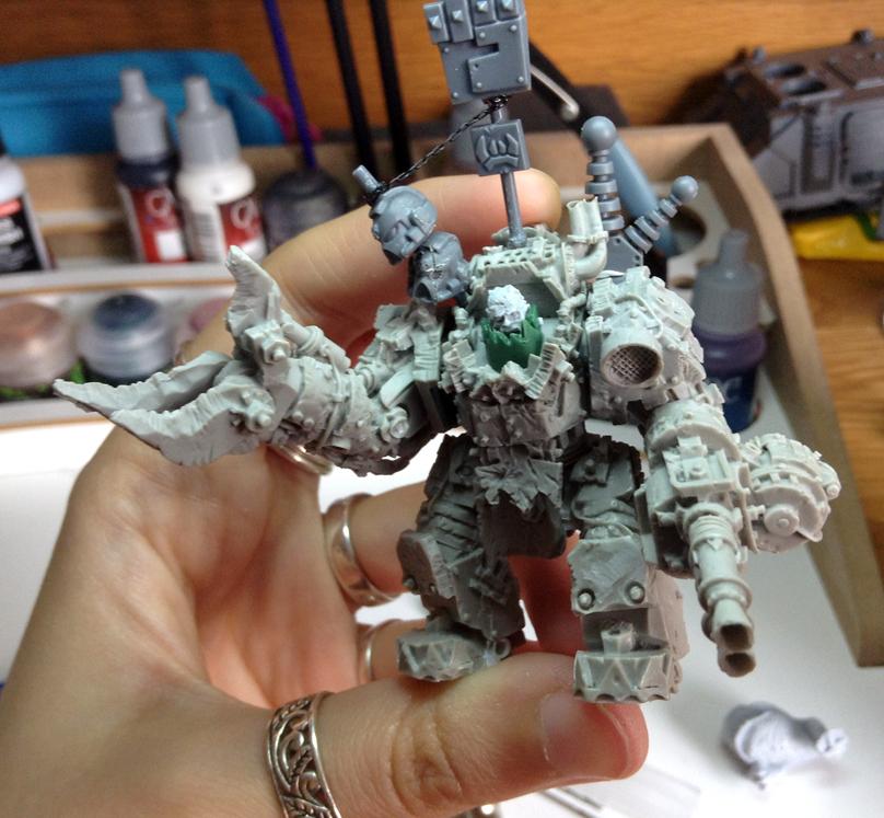 Huron, Kromlech, Orks, Work In Progress