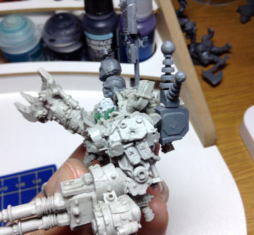 Huron, Kromlech, Orks, Work In Progress