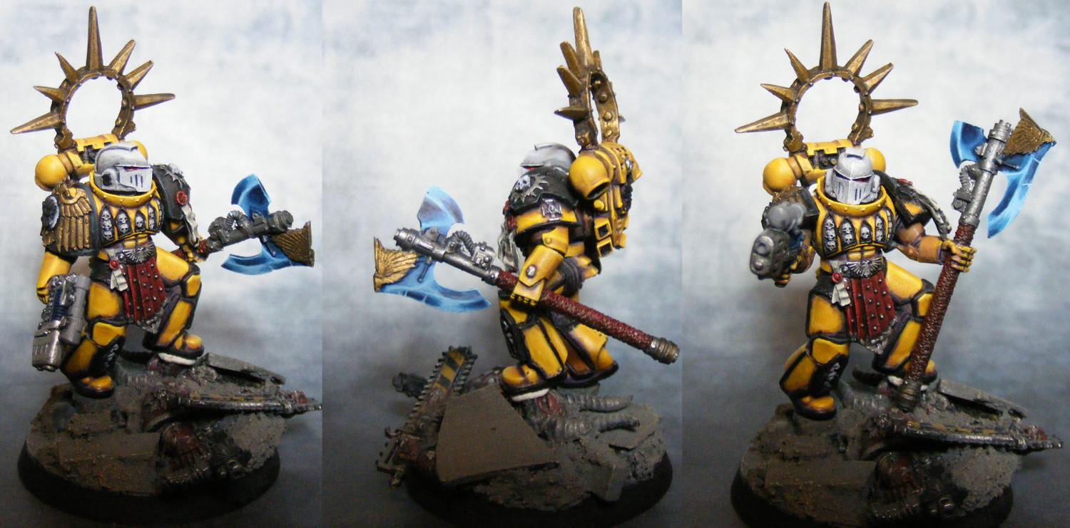 Imperial Fist Captain PIP 3