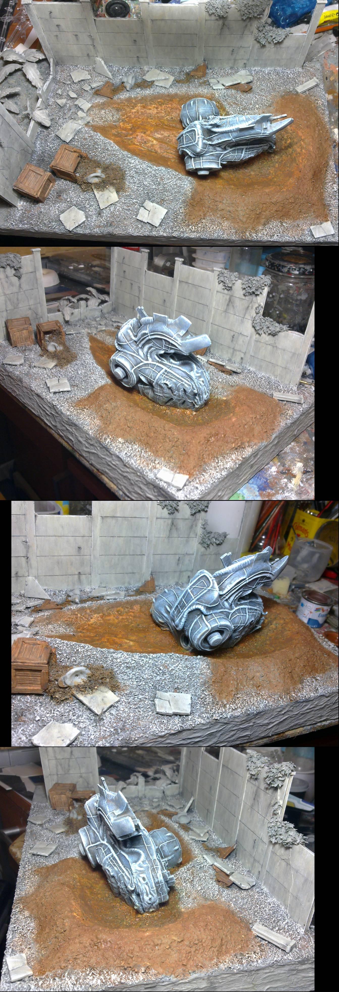 UFO crash pip 6; coming together..