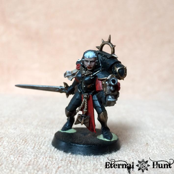 Adepta Sororitas, Conversion, Kitbash, Paint In Progress, Pip, Sisters Of Battle, Warhammer 40,000