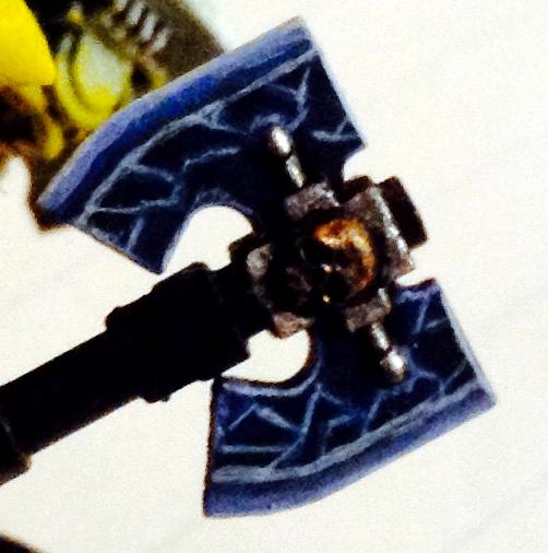 Power Axe, Space Marines, Work In Progress