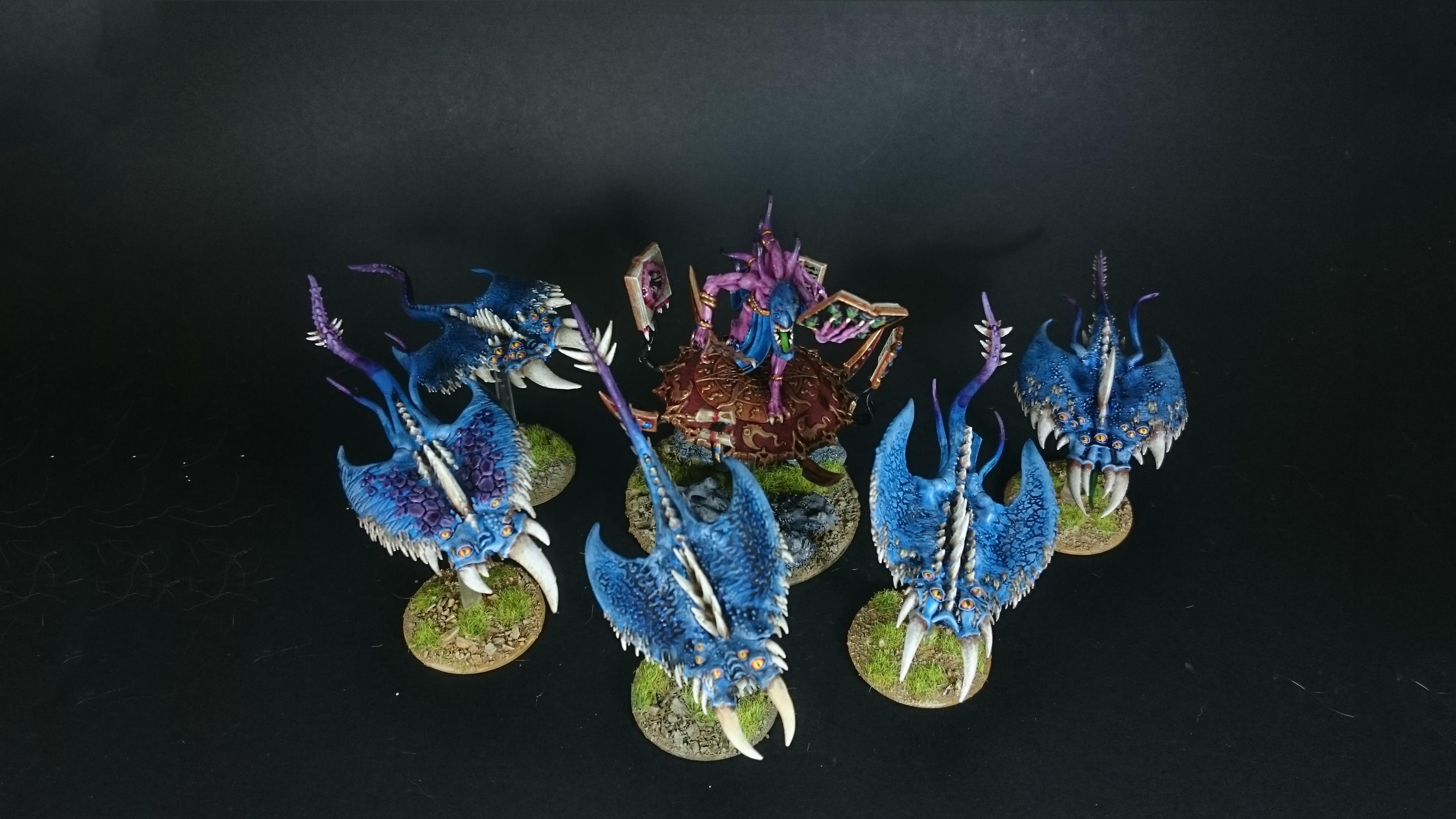 Chaos, Daemons, Herald, Screams, Tzeentch