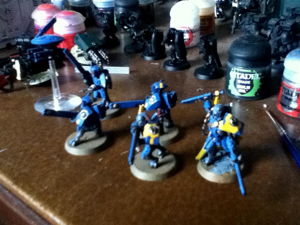 Fire, Tau, Troops, Warriors
