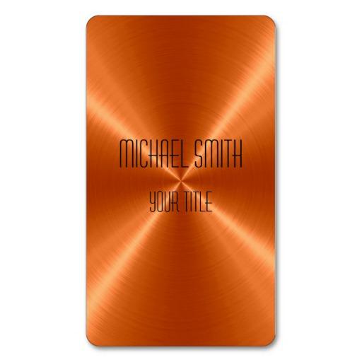 Orange Metal Example