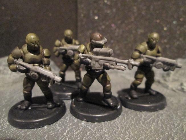 Infantry, Plastic, Proxie