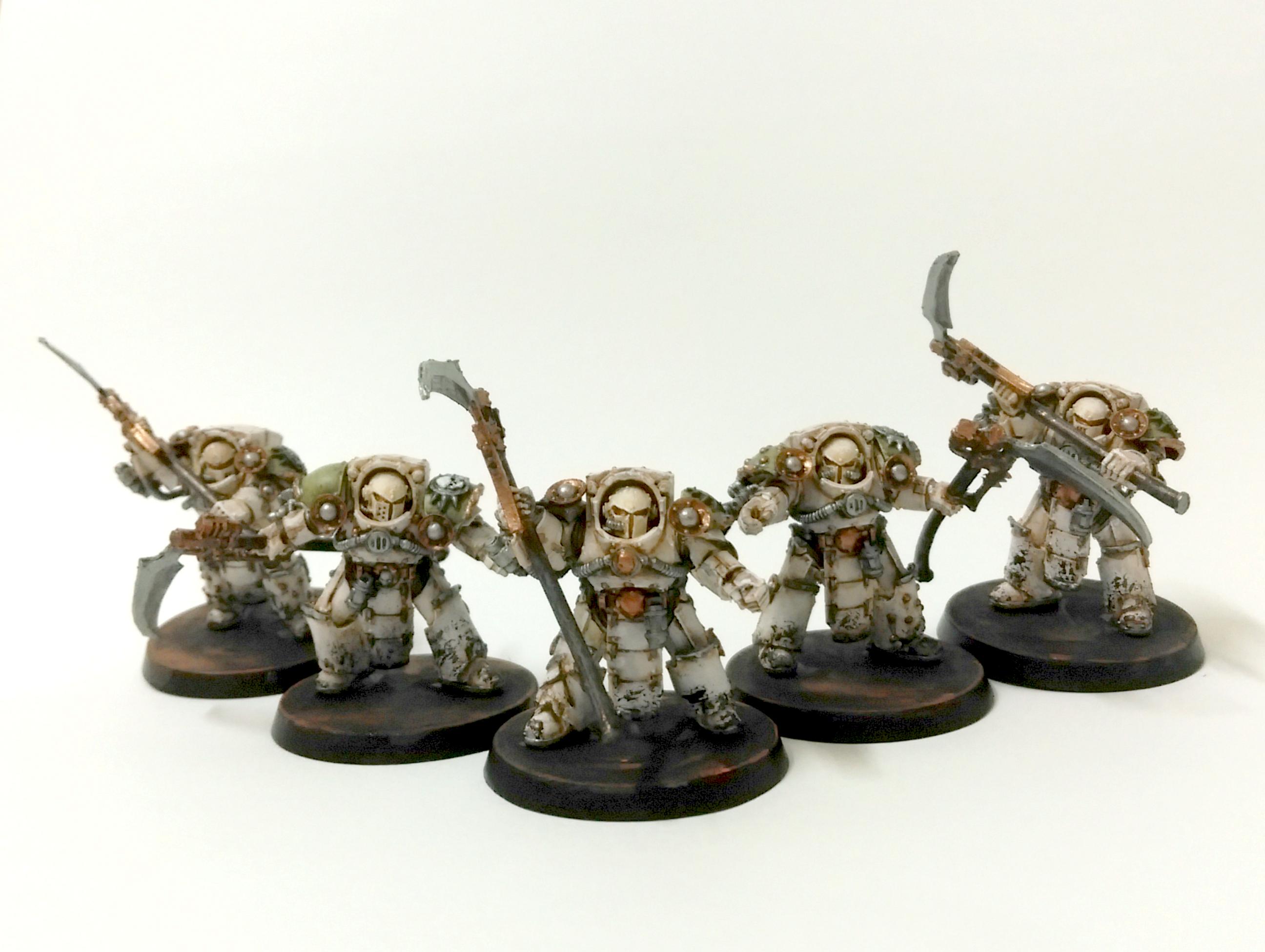 Death Guard, Death Shroud Terminator, Pre-heresy, Space Marines, Terminator Armor, Warhammer 40,000