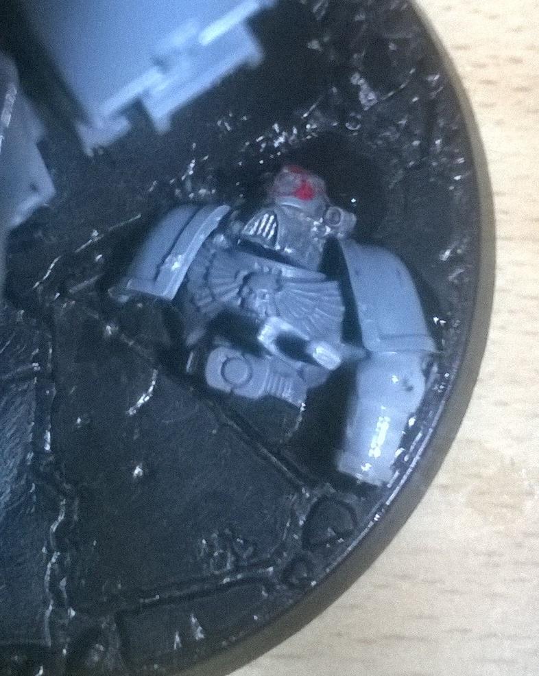Dead marine on the brute's base