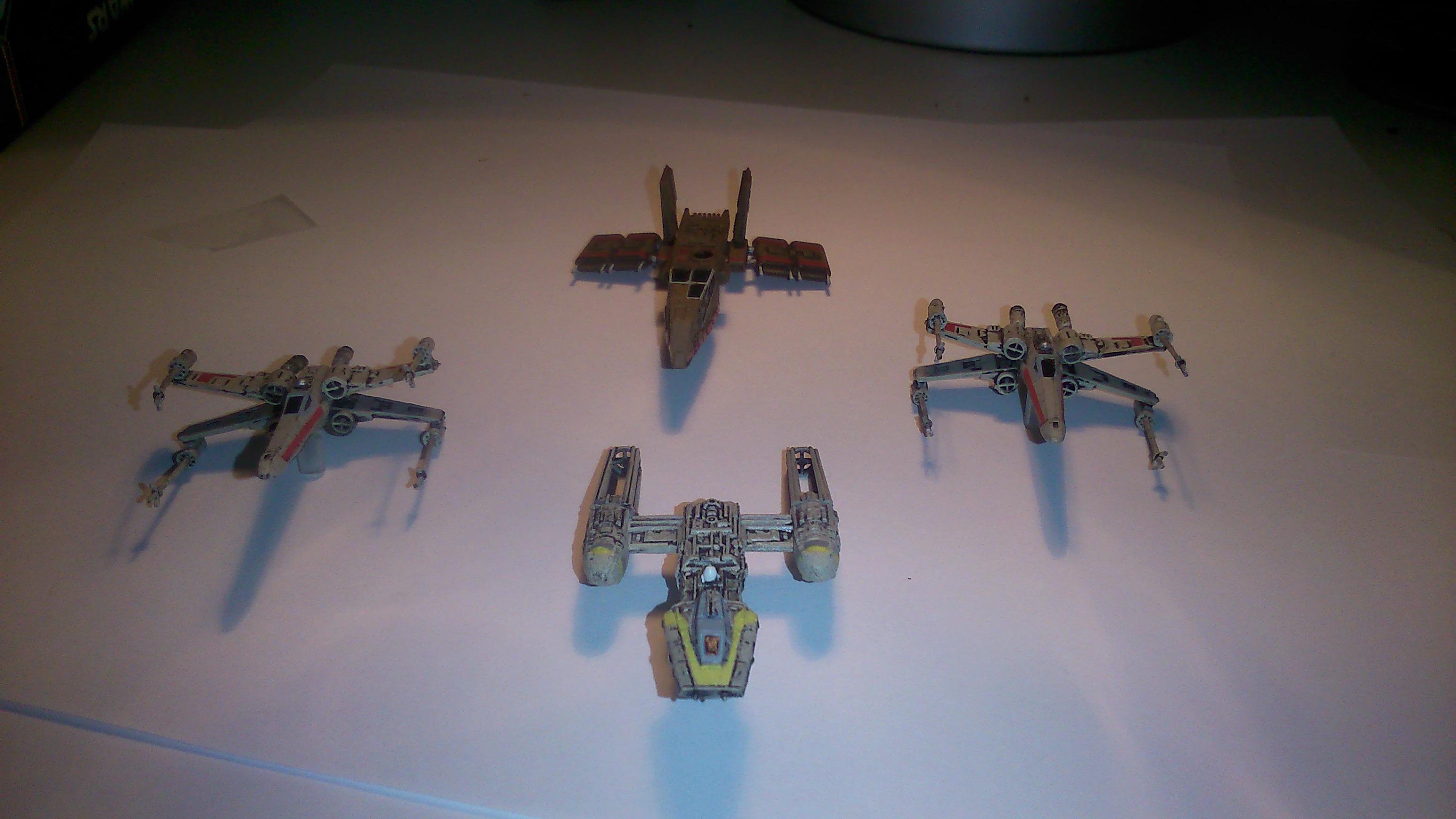 Hkw-290, Repaint, Star Wars, X-Wing, Y-wing