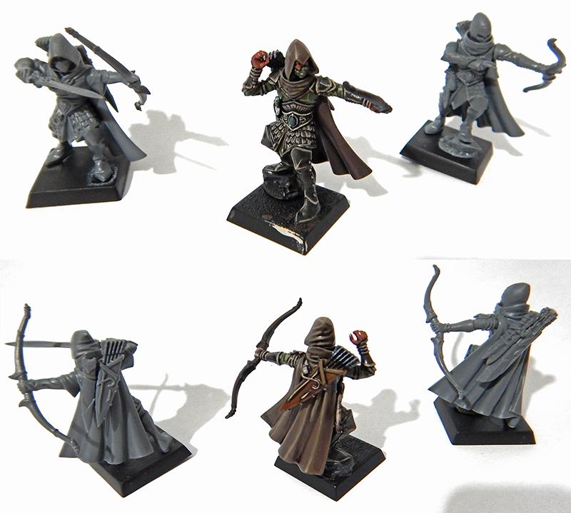 Conversion, Scouts, Warhammer Fantasy, Wood Elves, Work In Progress