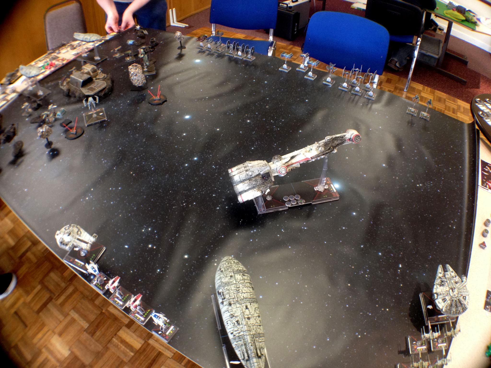 X-Wing Epic Game. - Rebels V Pirates V Empire