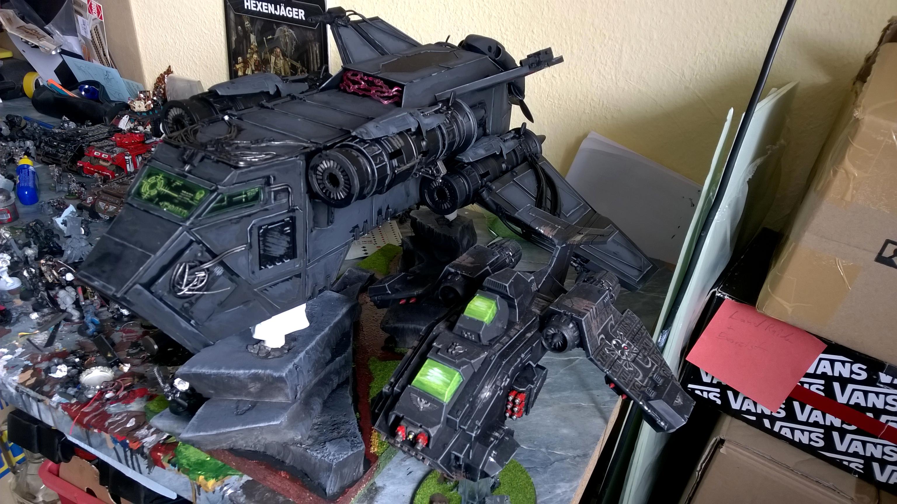 Base Creation, Deathwatch, Hereticus, Inquisition, Ordo, Our Martyred Lady, Sacred Rose, Scratch Build, Selfmade, Sororitas, Thunderhawk Gunship, Xenos