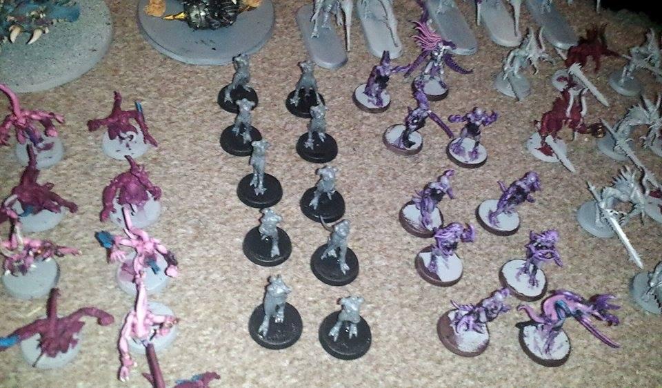 Slaanesh and Tzeetch Troops
