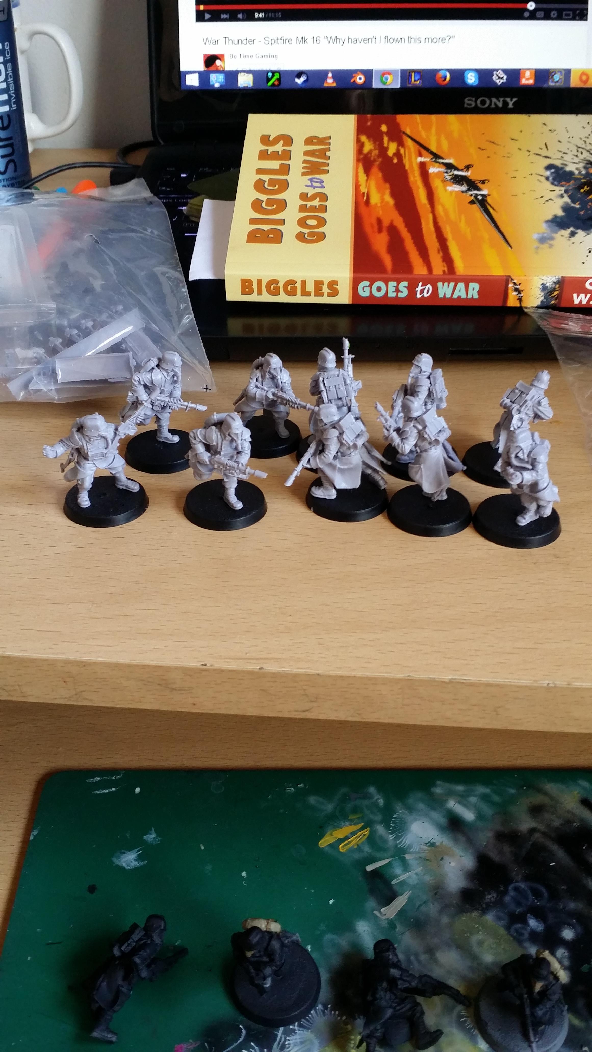 Here is the most recent addition of the army