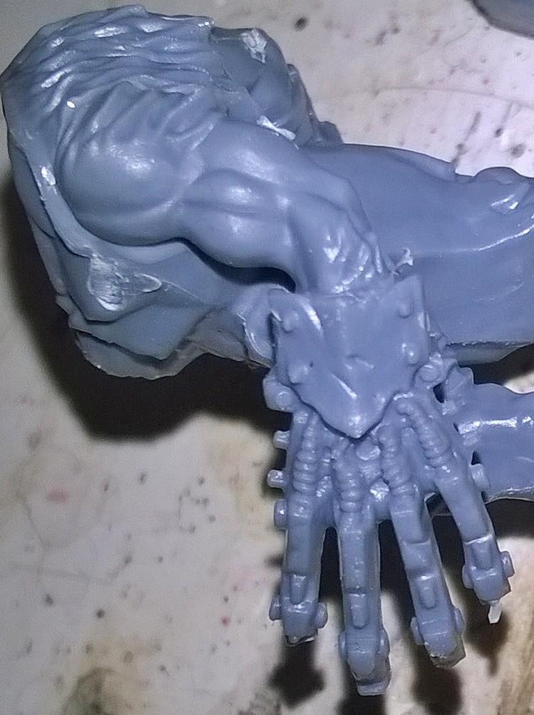 His claws
