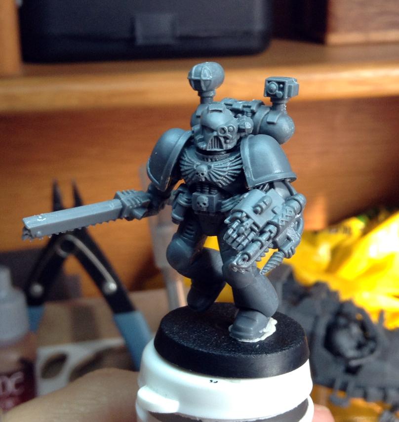 Apothecary, Astral Claws, Space Marines, Work In Progress