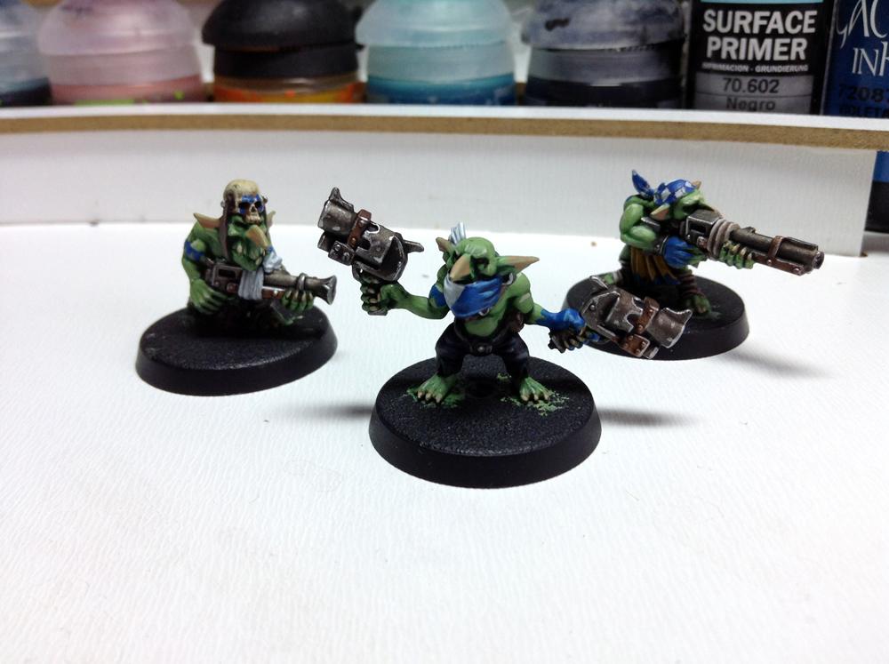 Deathskulls, Gretchin, Orks, Work In Progress