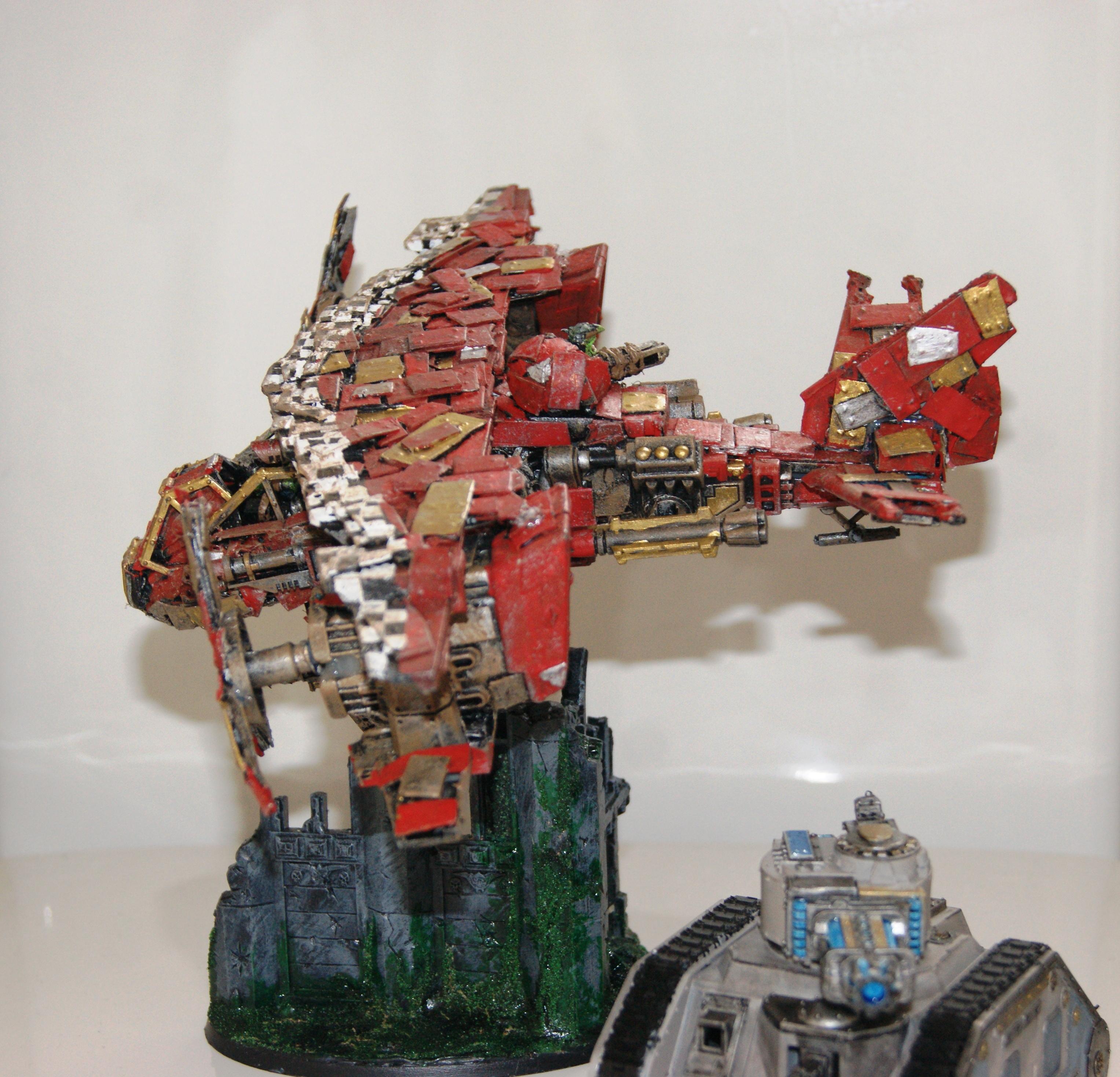 Dakka Dakka, Dakkajet, Looted, Orks, Scratch Build, Warhammer 40,000
