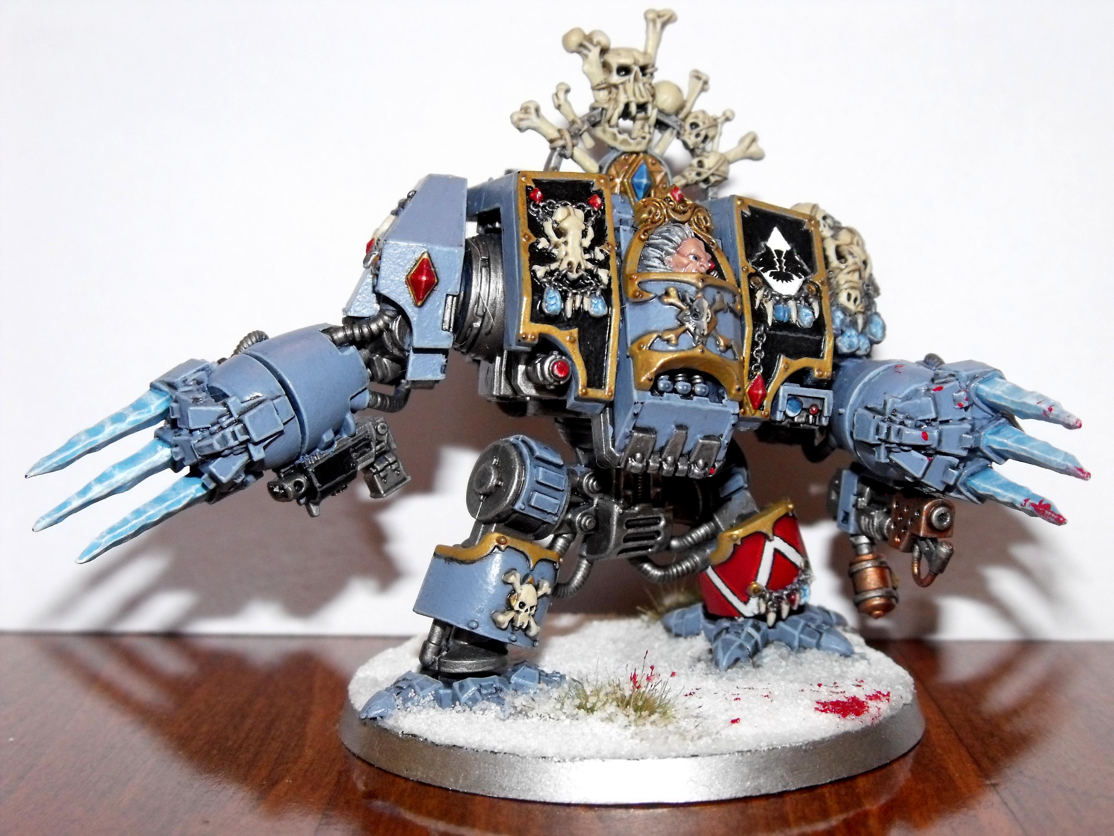 Dreadnought, Freya, Murderfang, Space, Space Marines, Space Wolves, Wolves
