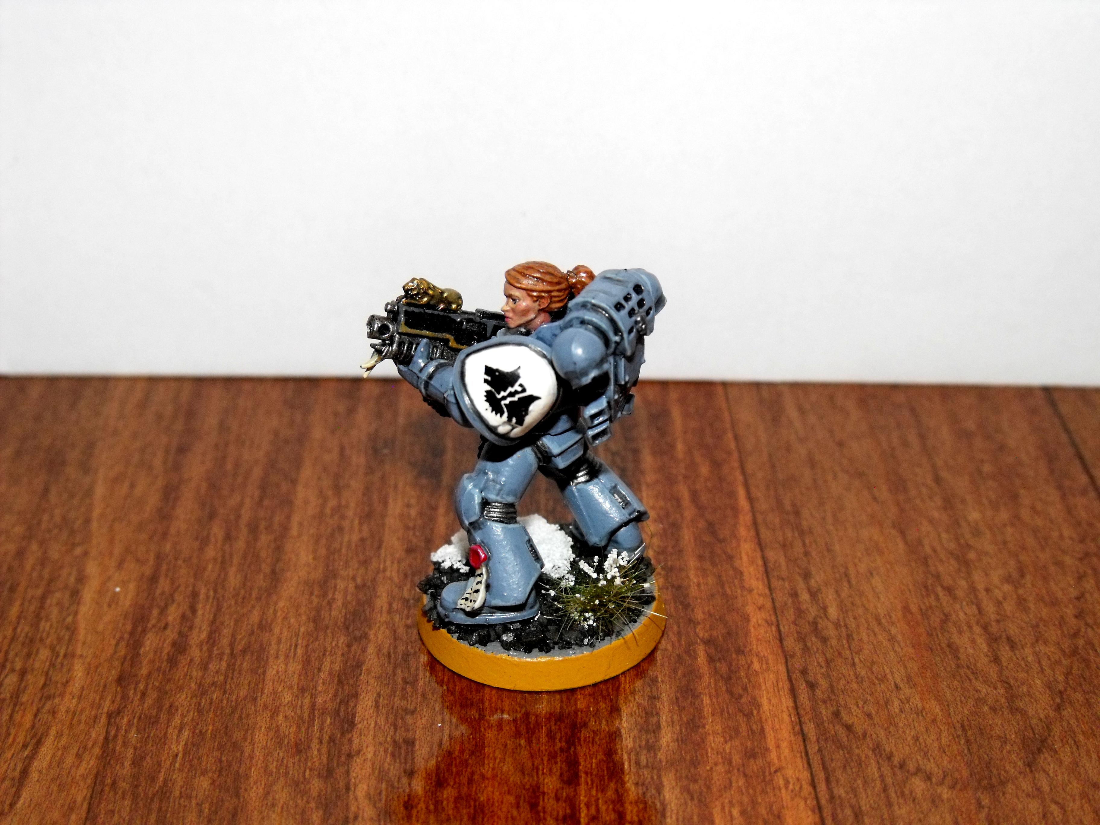Freya, Grey Hunters, Space, Space Marines, Space Wolves, Wolves