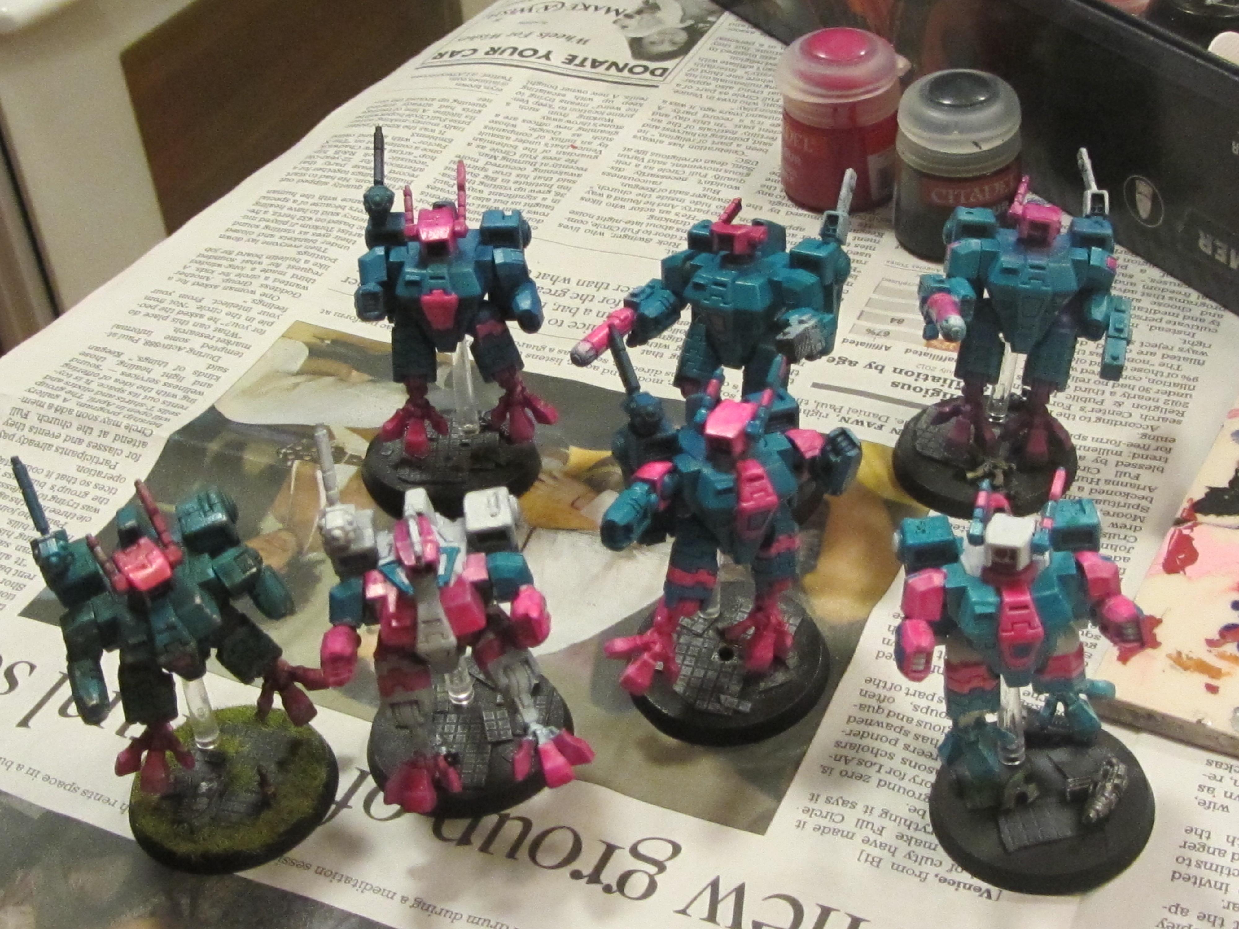 XV8s in progress